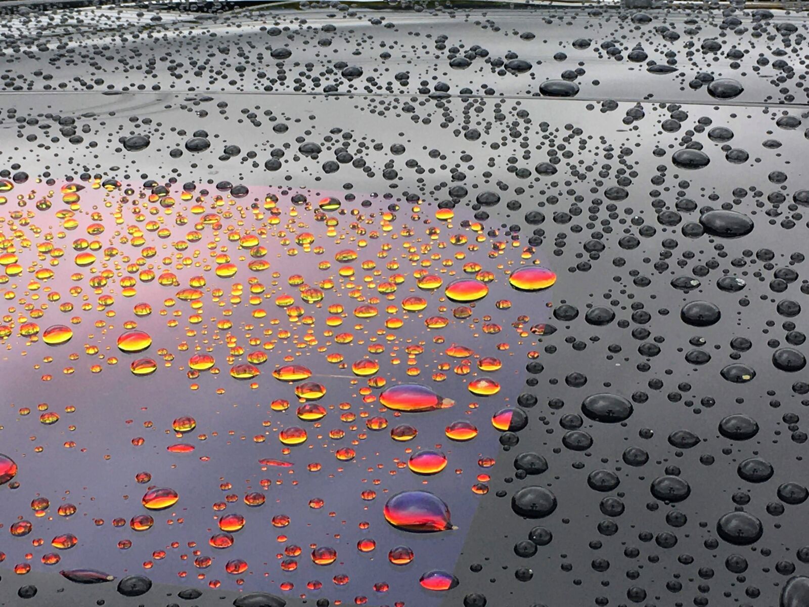 iPhone 6s Plus back camera 4.15mm f/2.2 sample photo. Water, drops, windshield photography