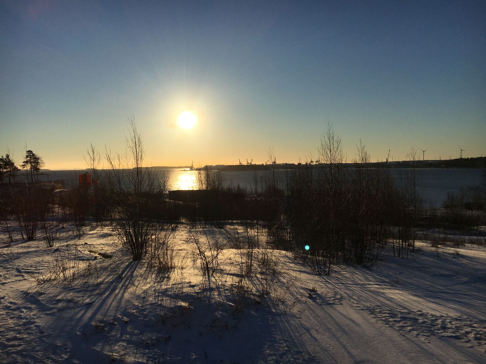 Apple iPhone 6s sample photo. Nature, bay, winter photography