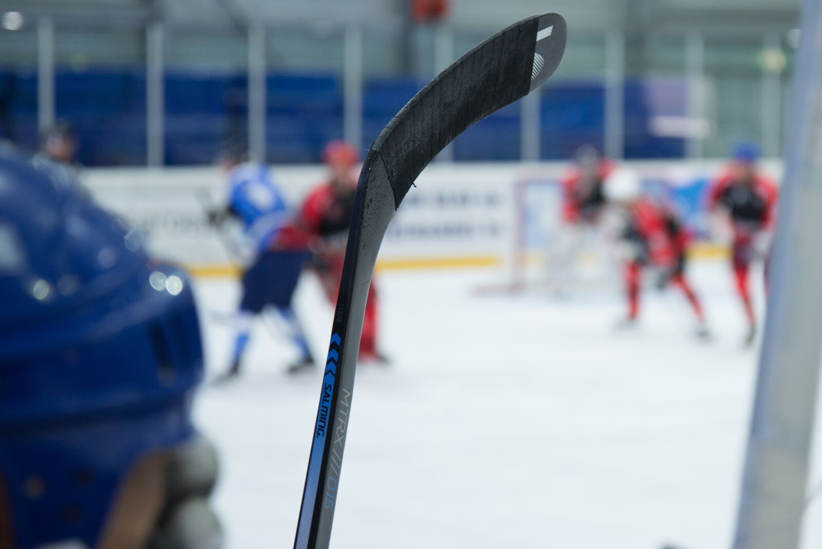 Nikon D600 sample photo. Ice, hockey, stick photography