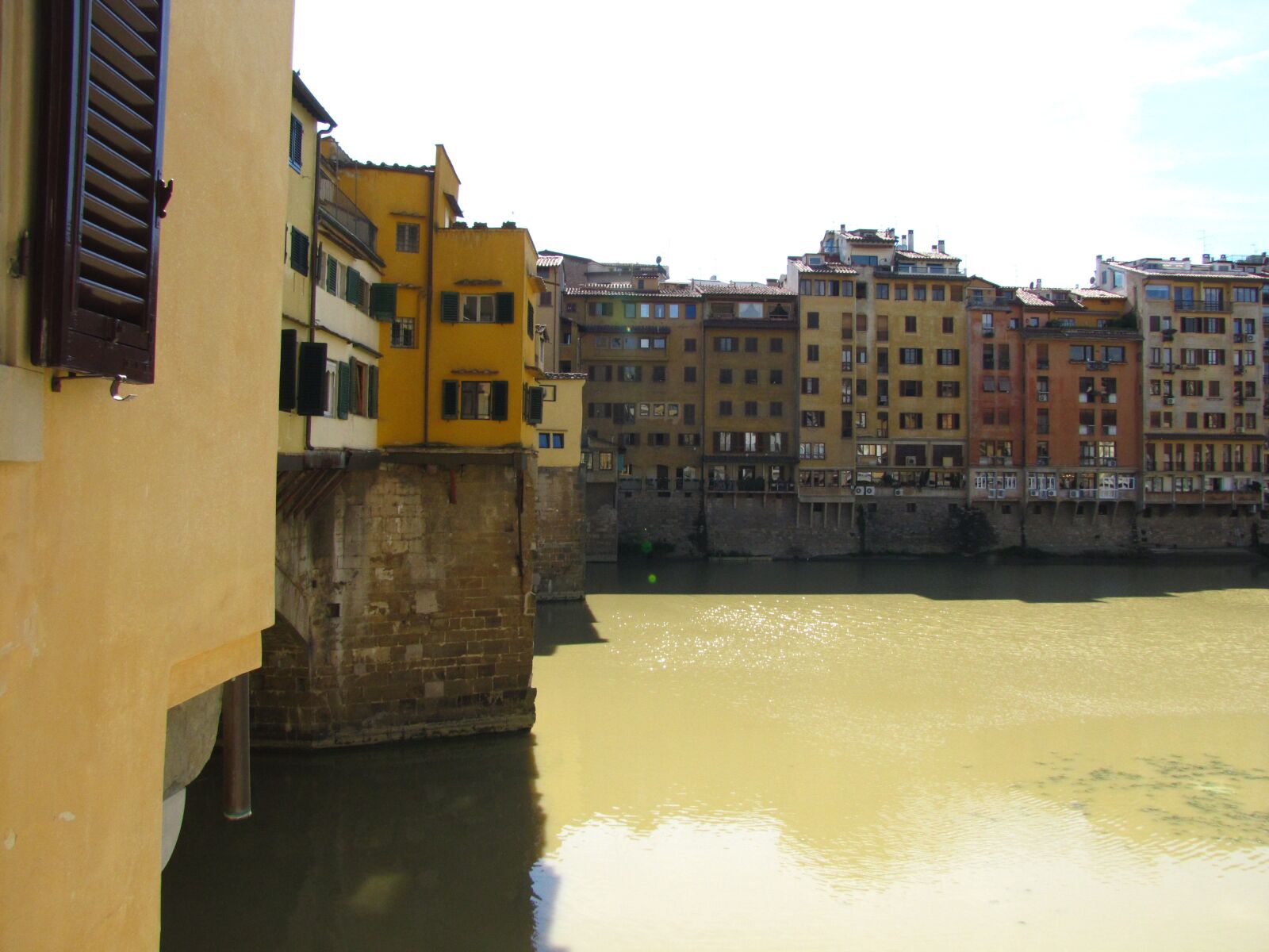 Canon PowerShot SX20 IS sample photo. Florence, river, bridge photography