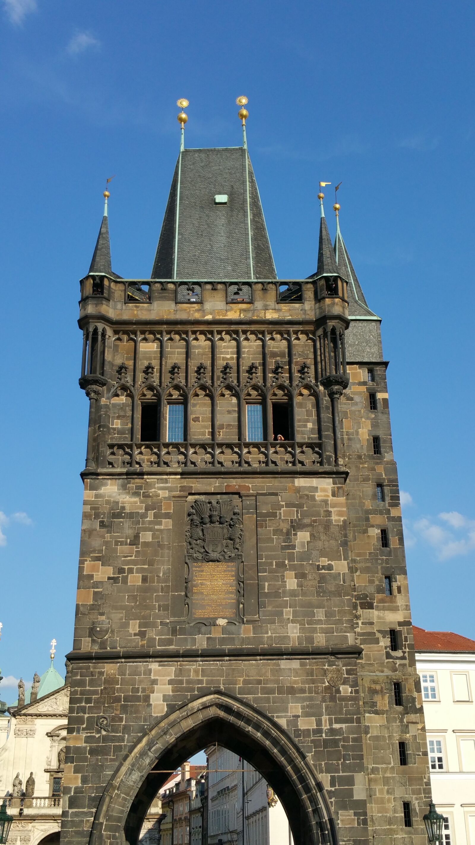 Samsung Galaxy Note4 sample photo. Prague, tower, czech photography