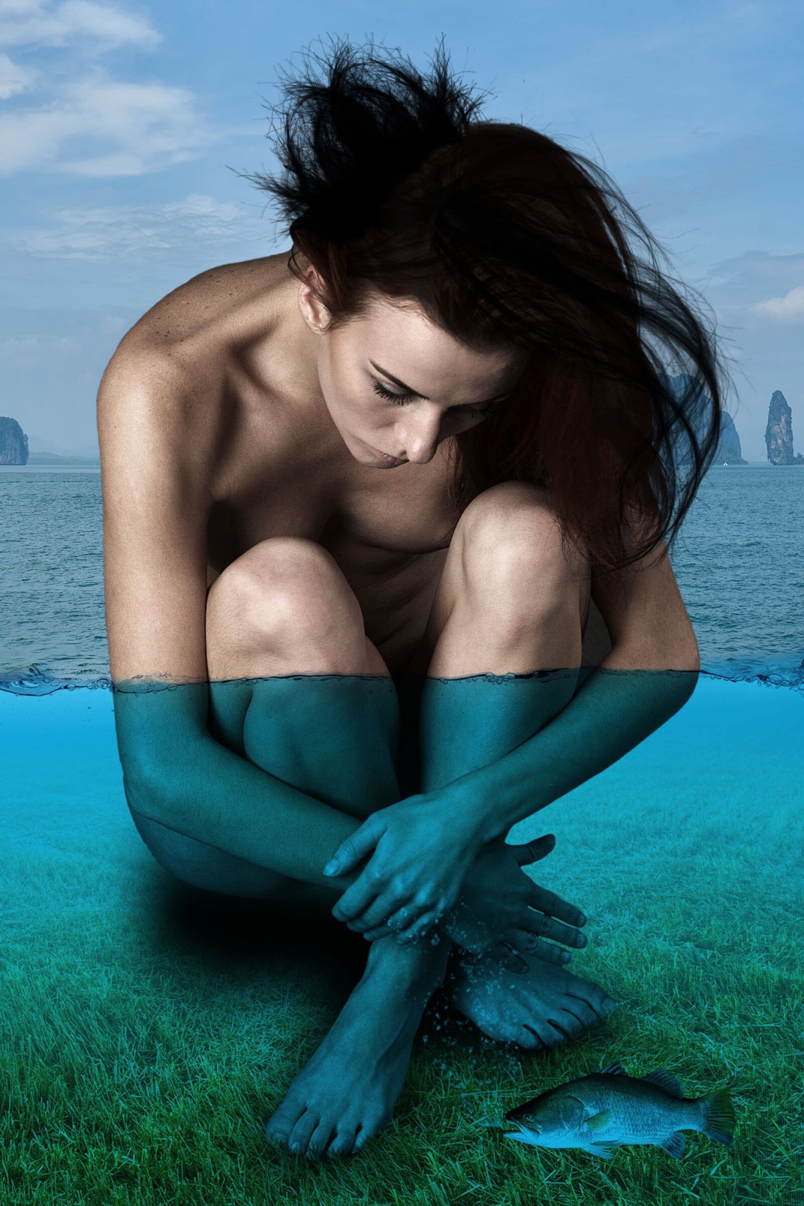 Nikon D80 sample photo. Nude, woman, fantasy photography