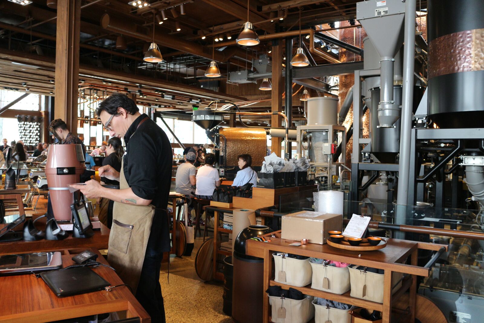 Canon EOS M sample photo. Starbucks, seattle, coffee photography