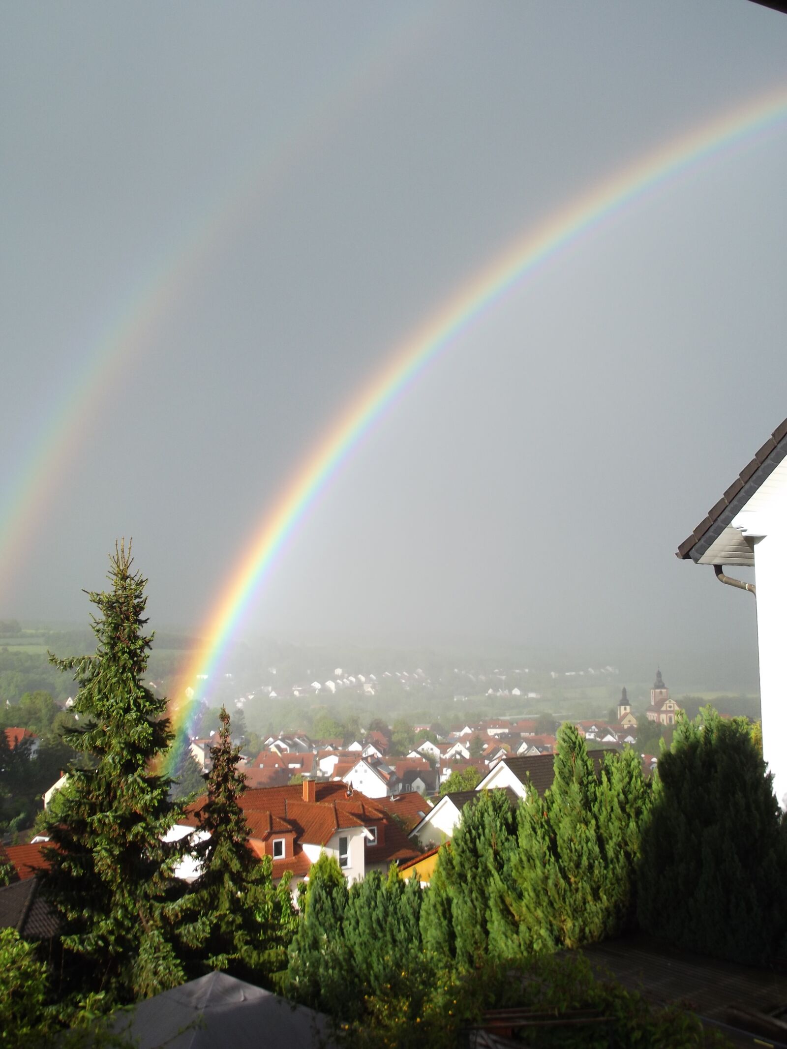 FujiFilm FinePix S2950 (FinePix S2990) sample photo. Rainbow, sky, landscape photography