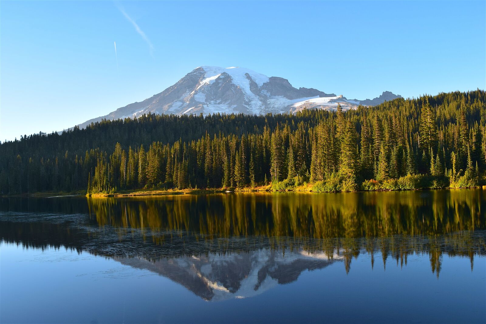 Nikon D3300 sample photo. Mountain, lake, trees photography
