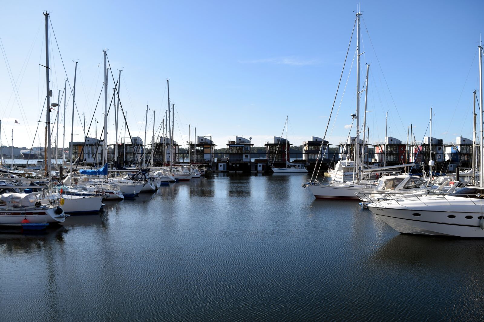 Nikon D5300 sample photo. Port, water houses, marina photography
