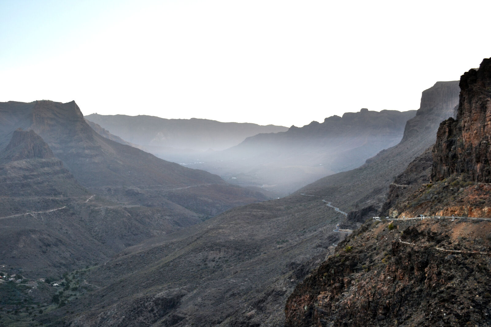Nikon D3100 sample photo. Canary, fog, foggy, gran photography