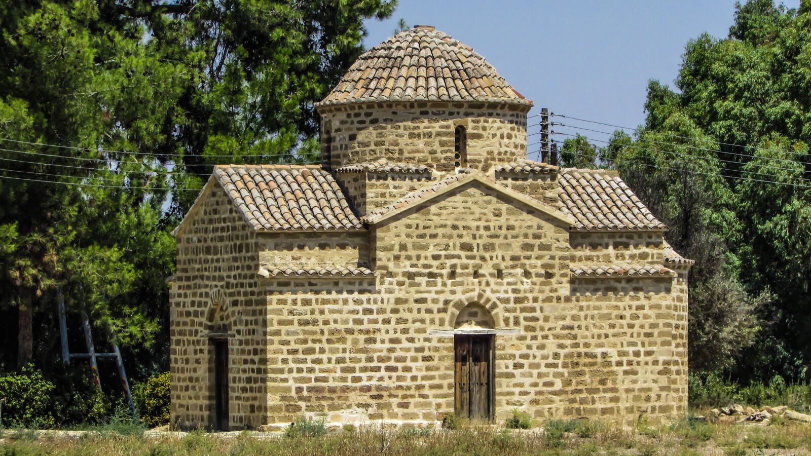 Canon PowerShot SX400 IS sample photo. Cyprus, potamia, church photography