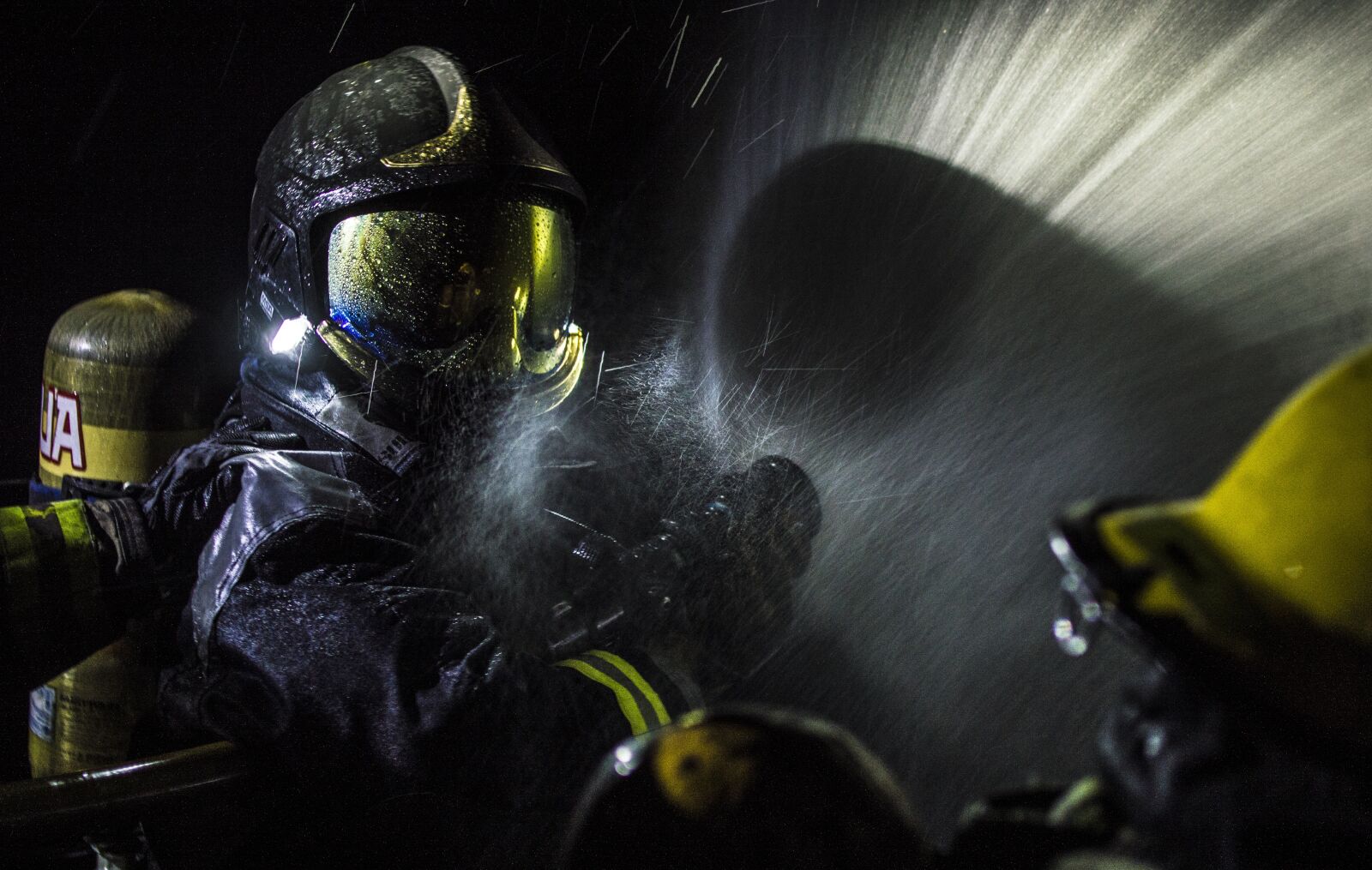 Nikon D3200 sample photo. Fire, rescue, firefighter photography