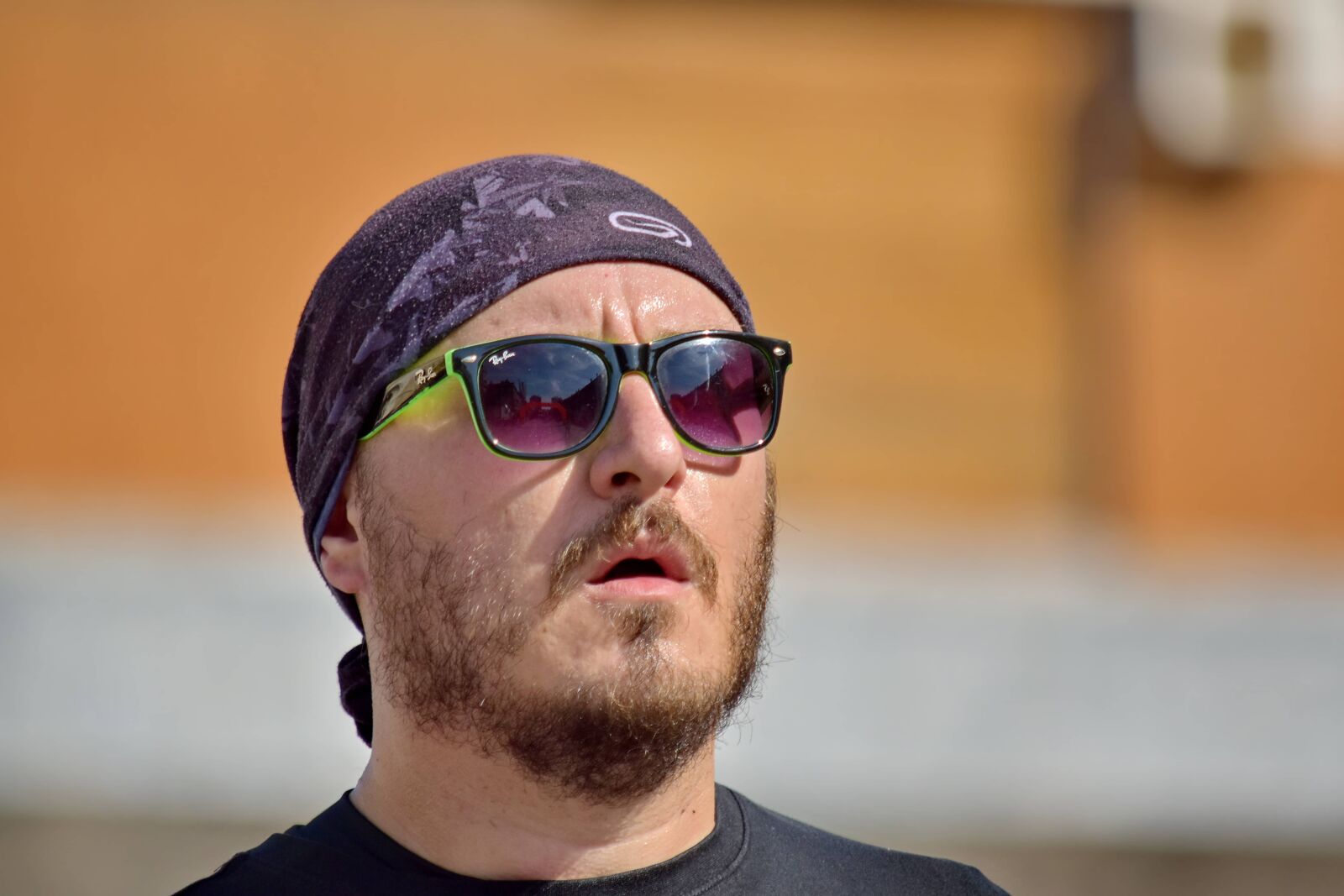 Nikon D5500 sample photo. Beard, face, handsome, man photography
