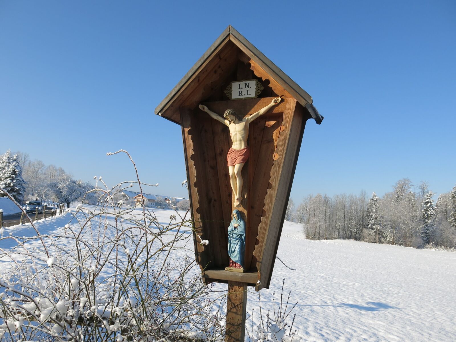 Canon PowerShot G15 sample photo. Snow, inri, maria photography
