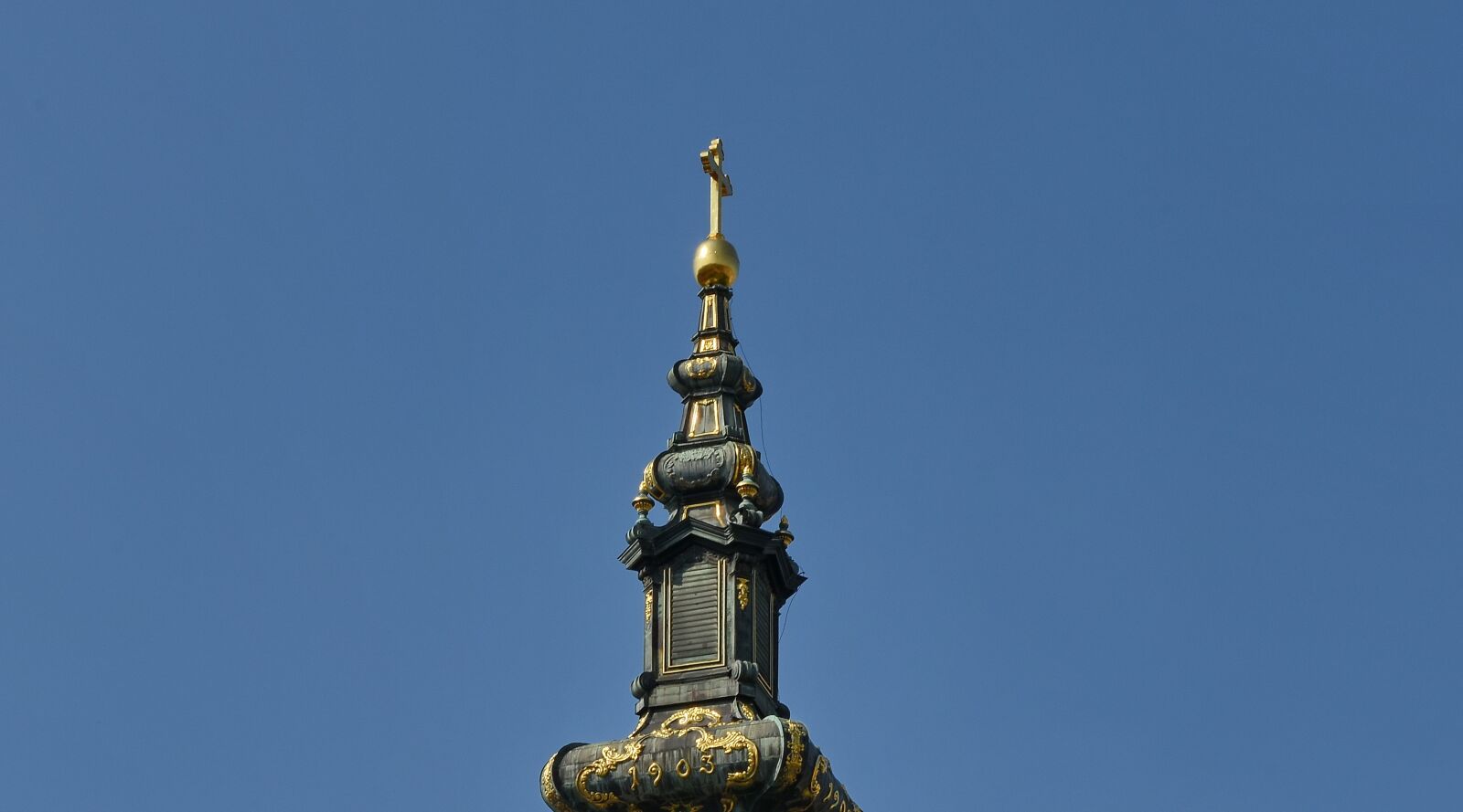 Nikon D5500 sample photo. Baroque, church tower, cross photography