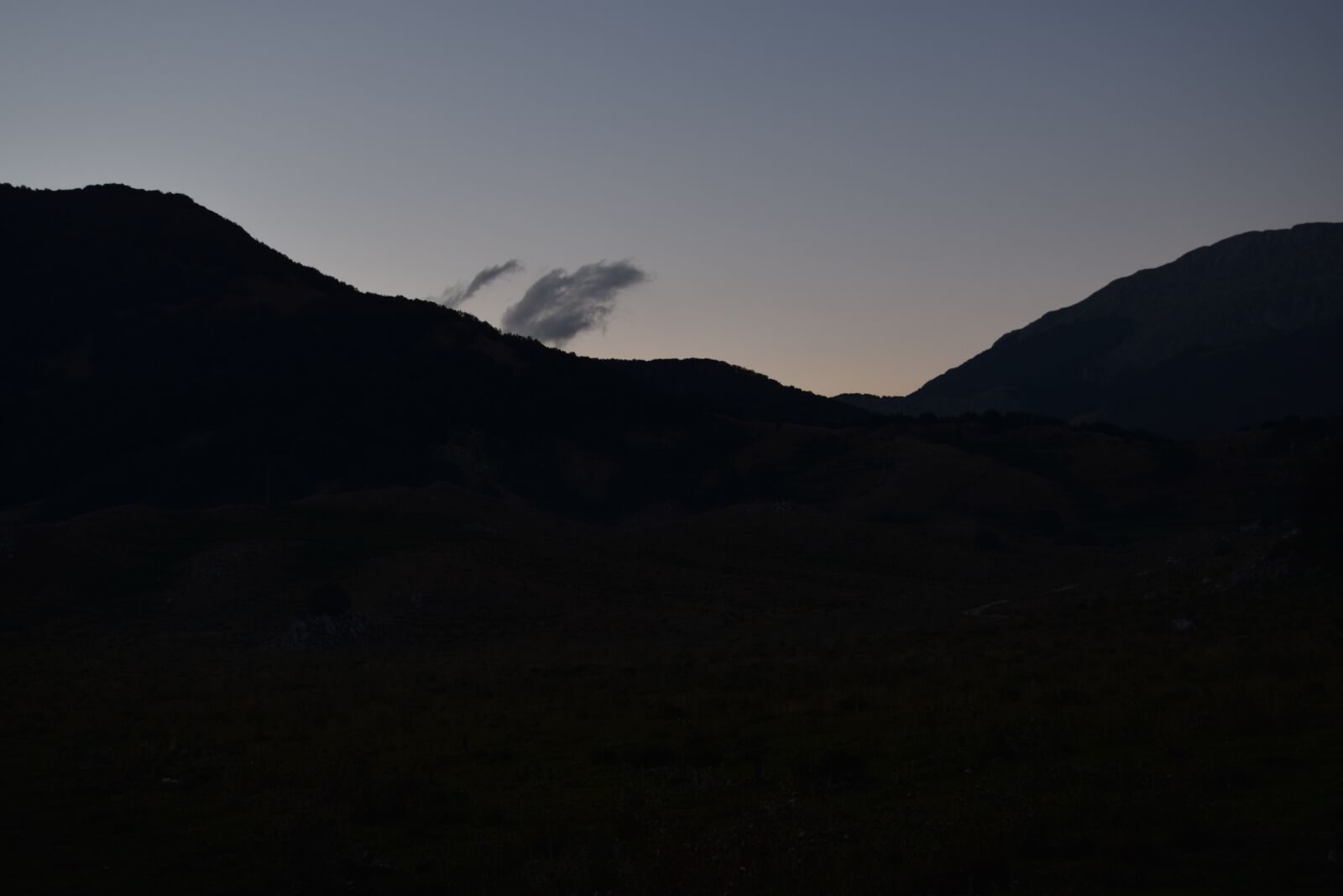 Nikon D3300 sample photo. Sunset, montain, silhouette photography