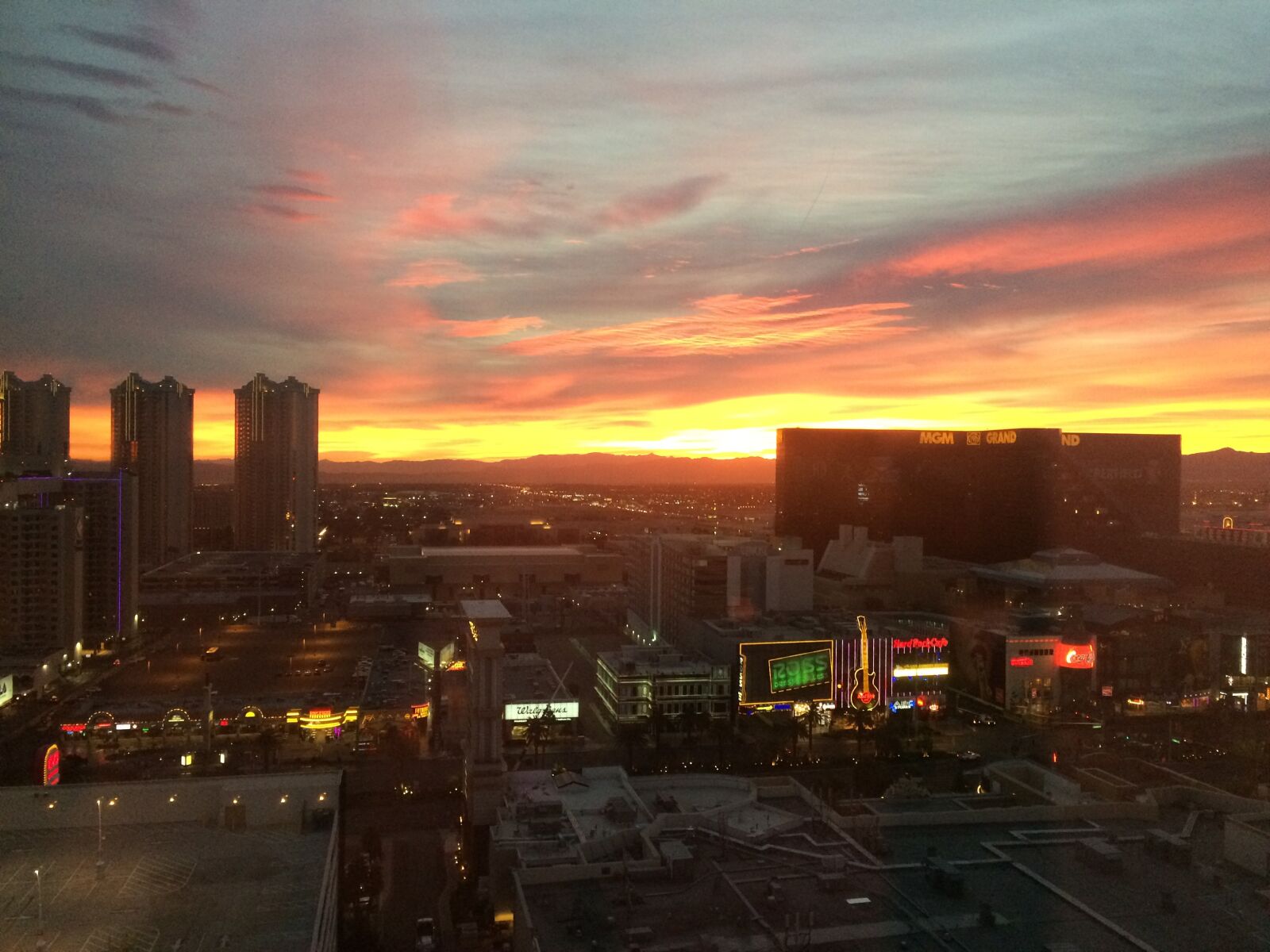 iPhone 5s back camera 4.15mm f/2.2 sample photo. Dawn, lasvegas, nevada photography