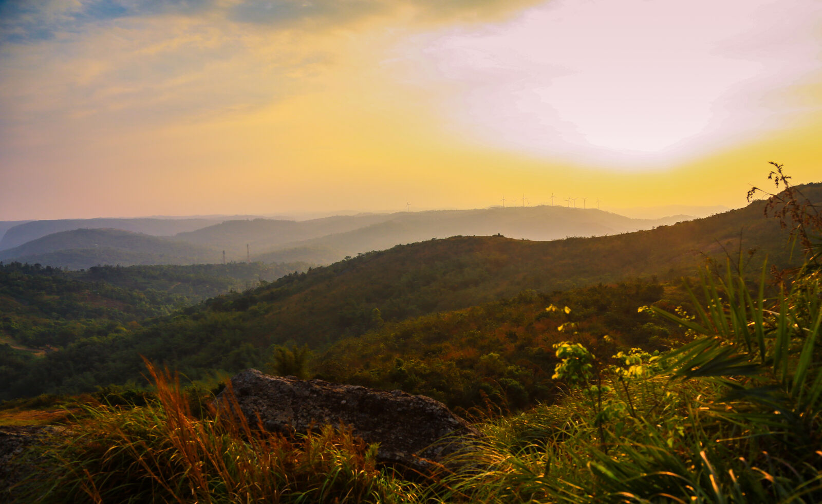 Canon EF 24-105mm F4L IS USM sample photo. Evening, mountains, sky, sunset photography