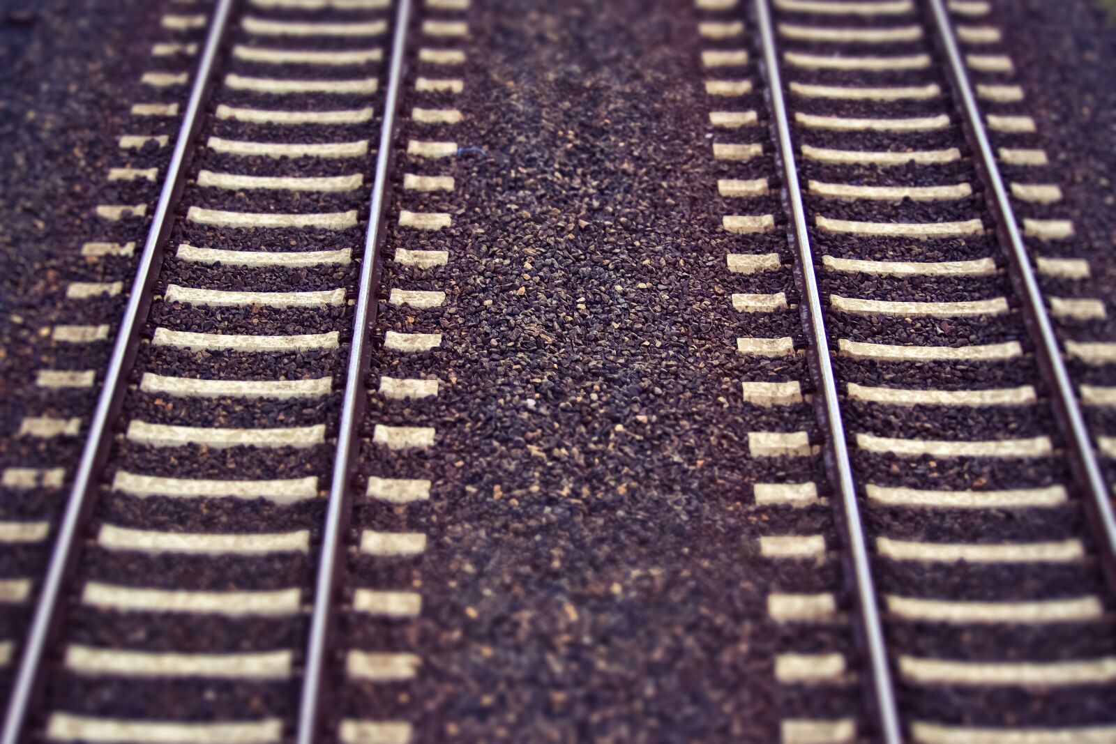 Olympus OM-D E-M10 sample photo. Gleise, track bed, seemed photography