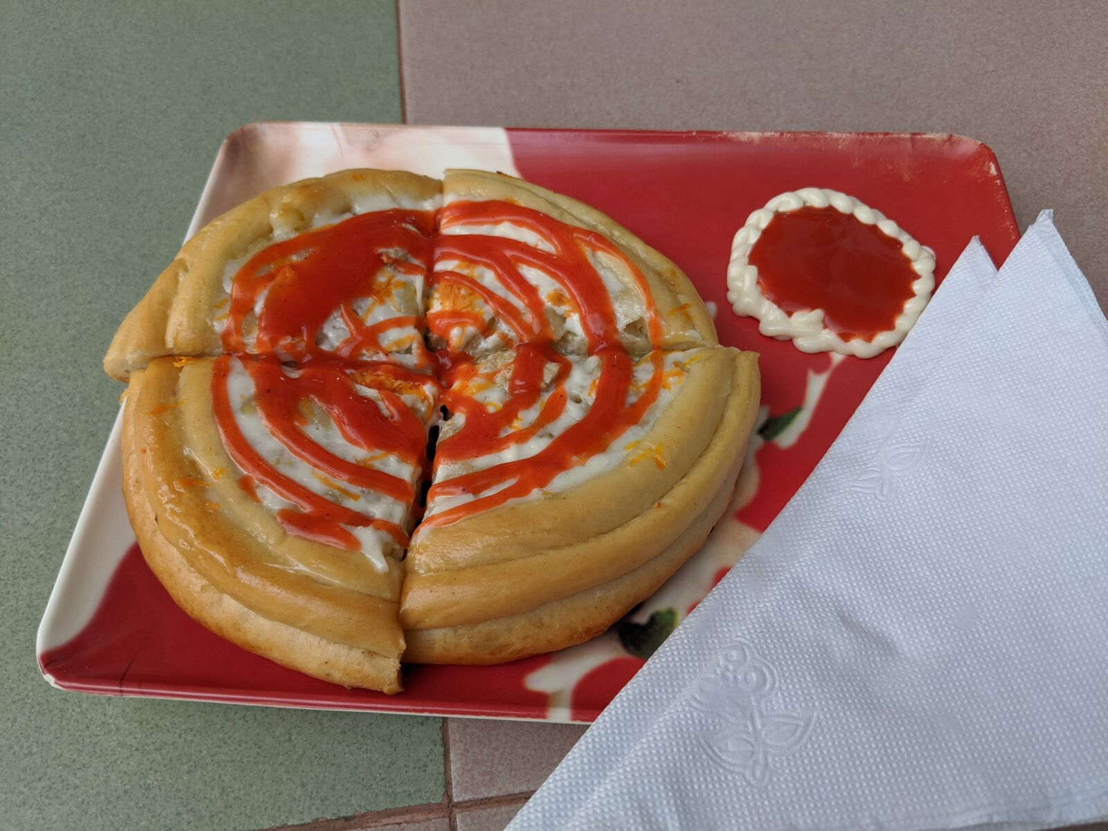 Google Pixel 2 XL sample photo. Food, pizza, restaurant photography