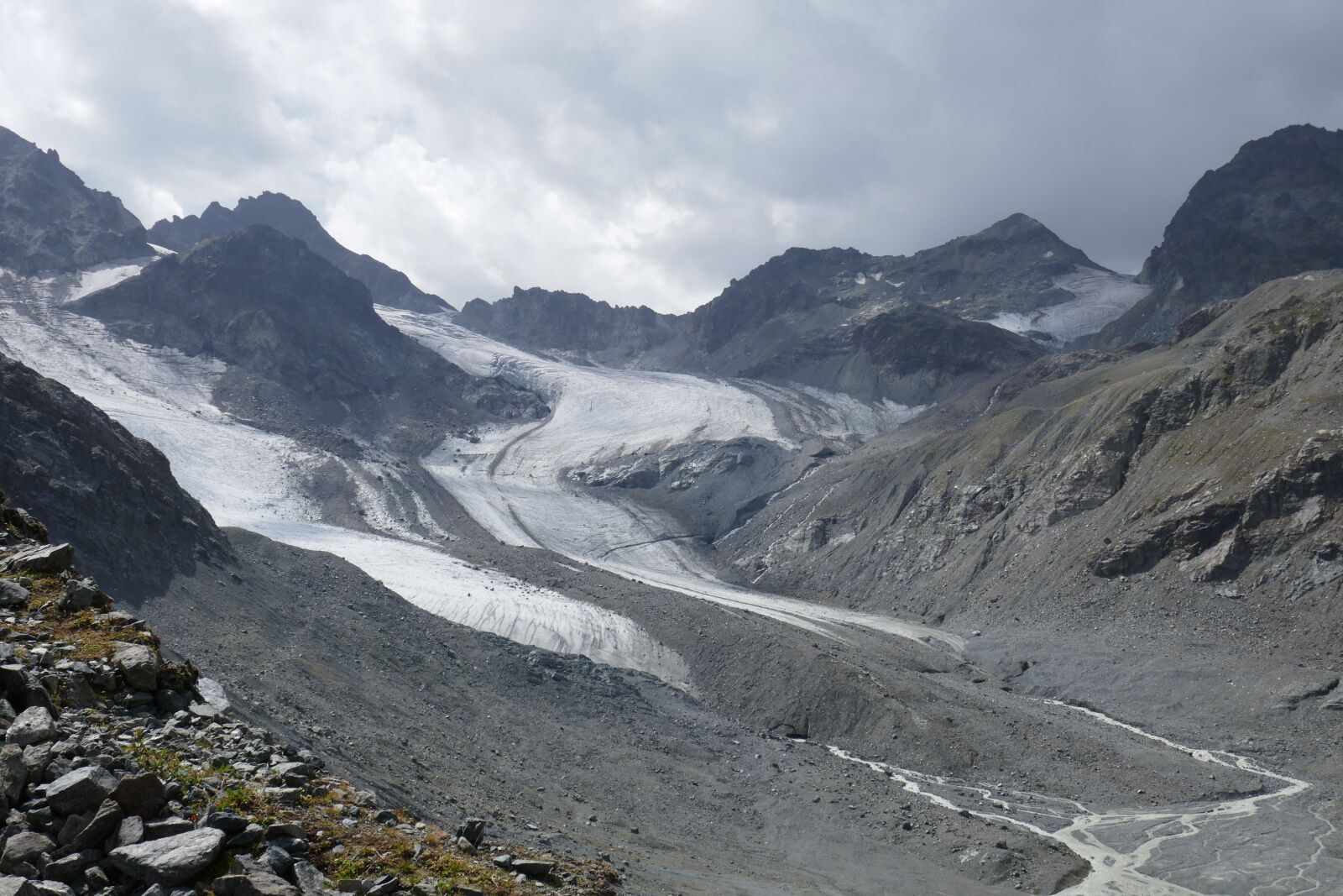 Panasonic DMC-TZ101 sample photo. Mountains, glacier, alpine photography