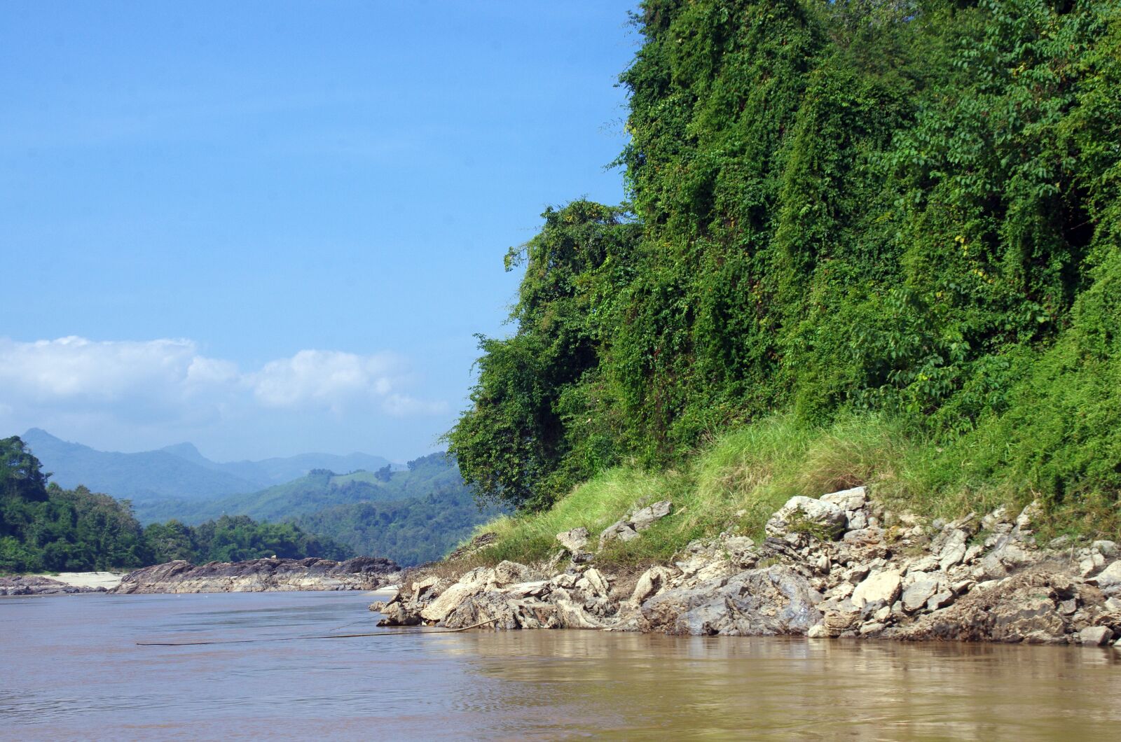 Pentax K-5 sample photo. Laos, mékong, river photography