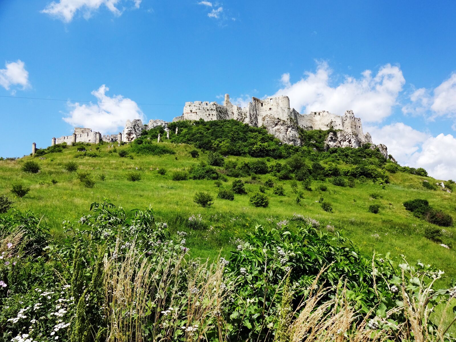 Sony Cyber-shot DSC-WX220 sample photo. Spis castle, slovakia, unesco photography