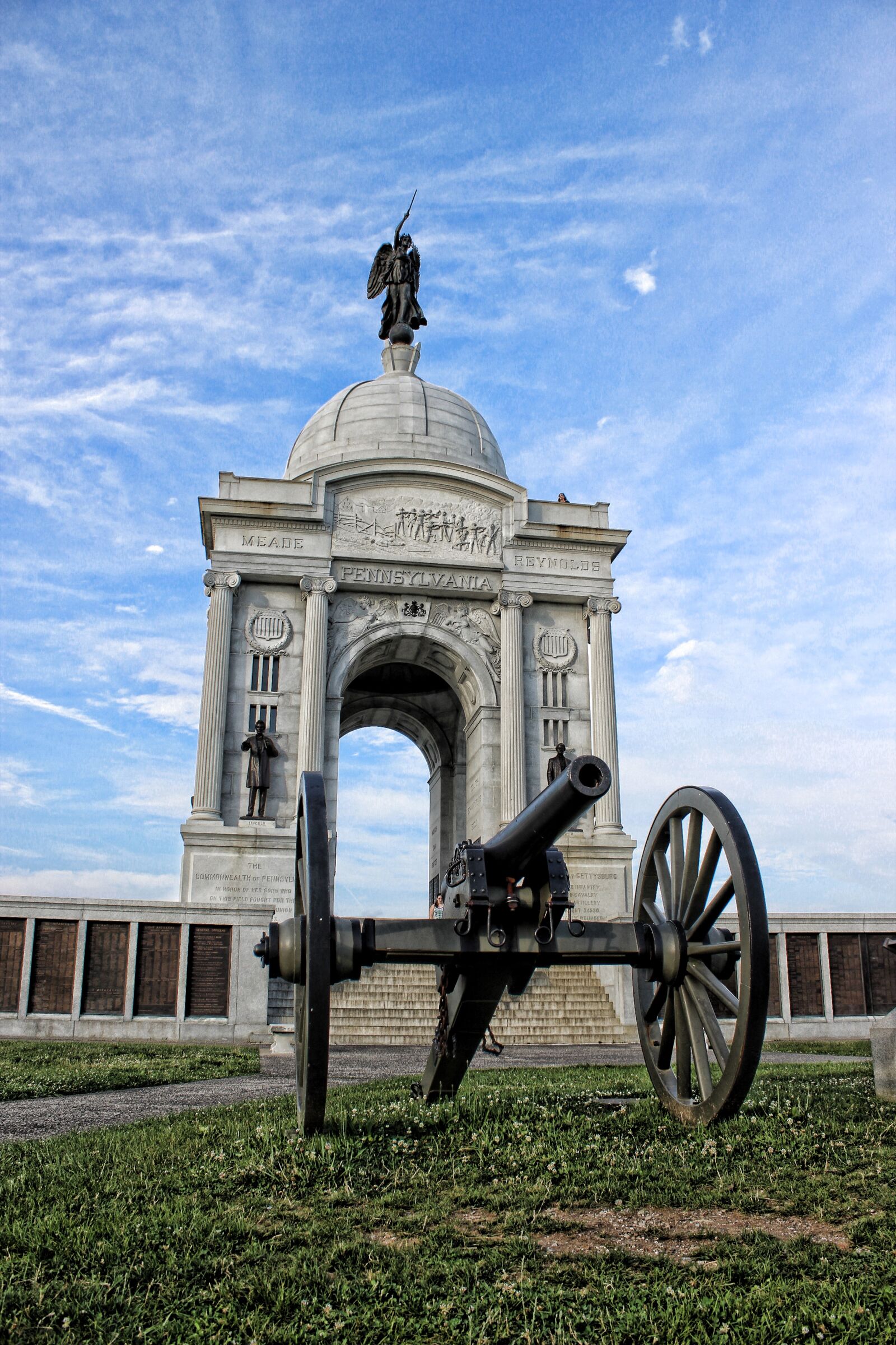 Canon EOS 600D (Rebel EOS T3i / EOS Kiss X5) sample photo. Gettysburg, memorial, statue photography