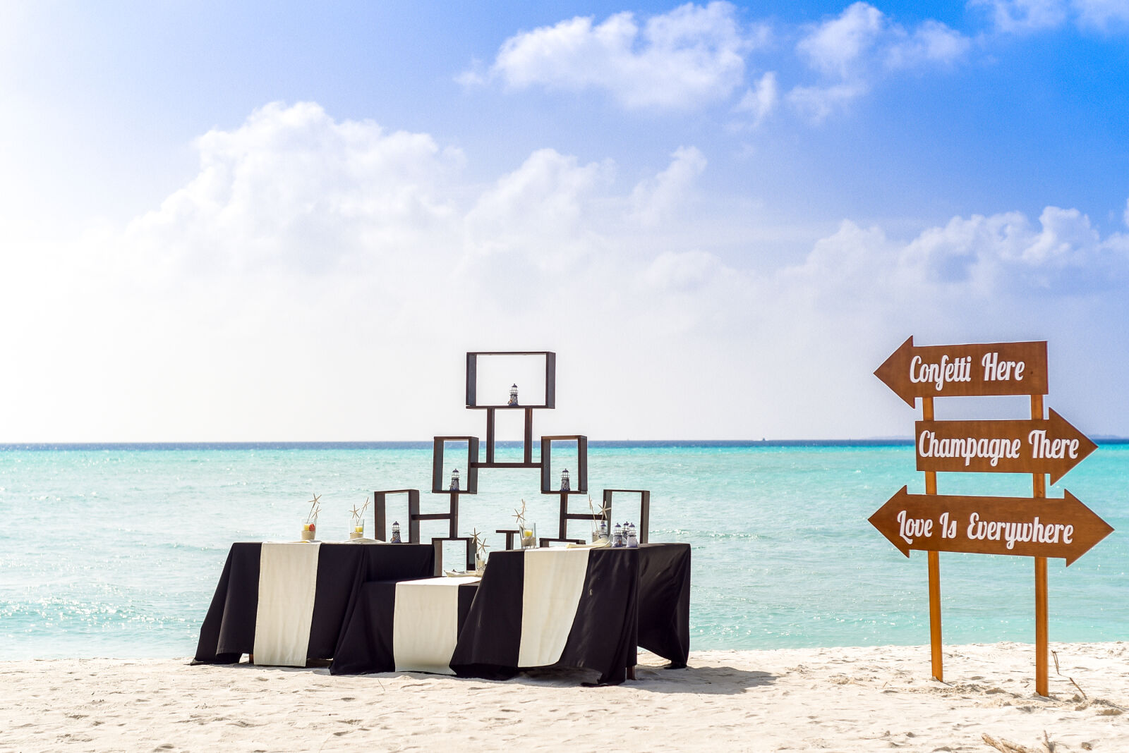 Nikon D750 sample photo. Beach, blue, clouds, decor photography