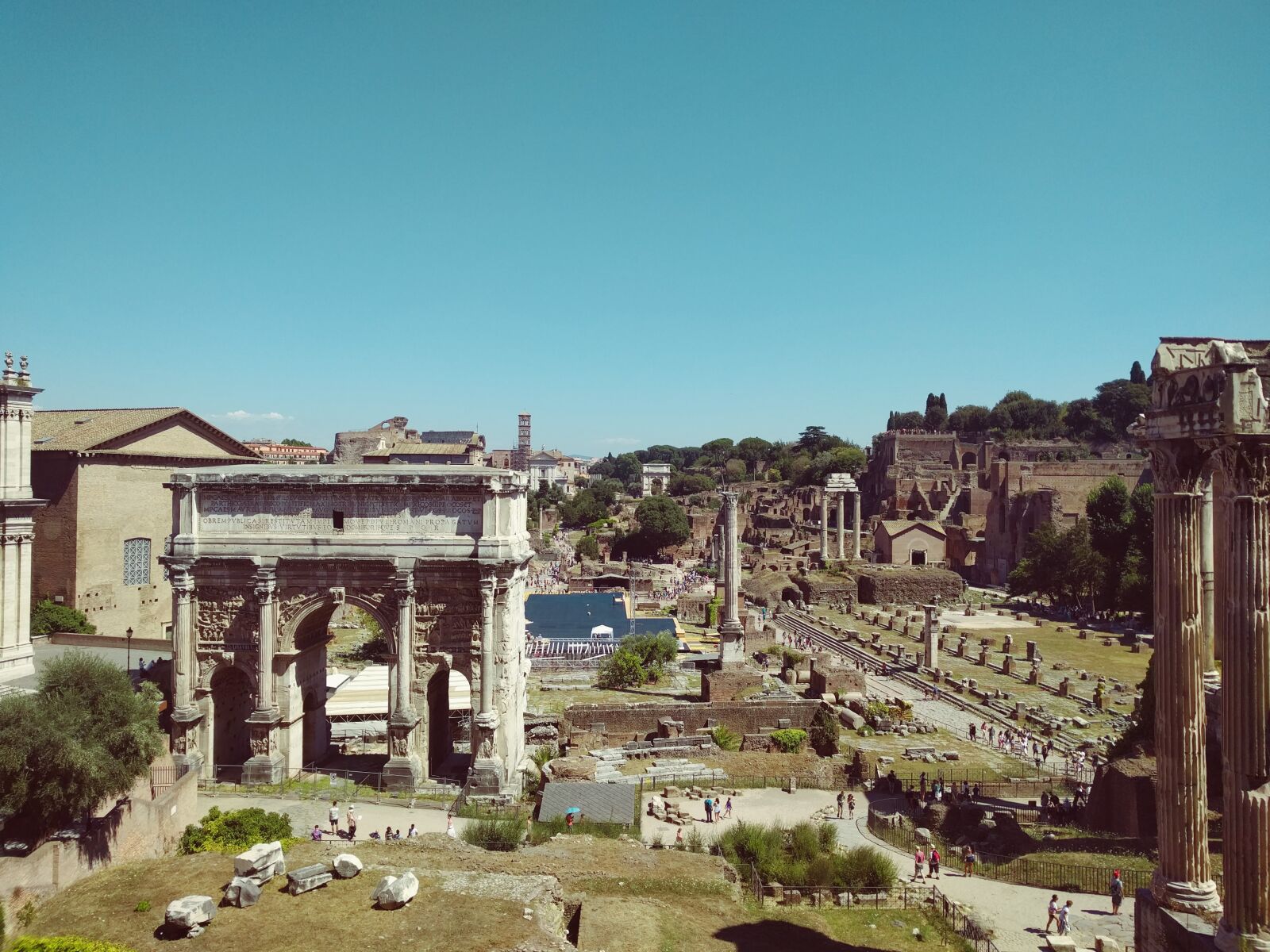 LG Nexus 5X sample photo. Forum romanum, old town photography