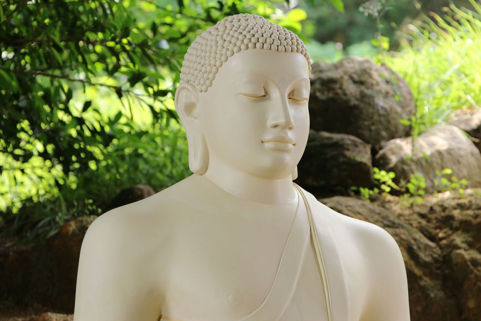 Canon EOS 70D sample photo. Meditation, buddha, sculpture photography