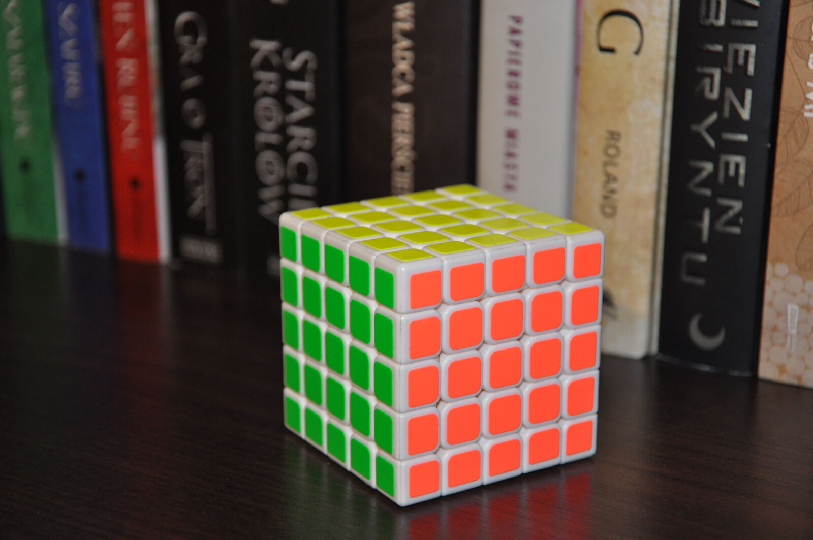 Nikon D90 sample photo. Book, cube, 5x5x5 photography