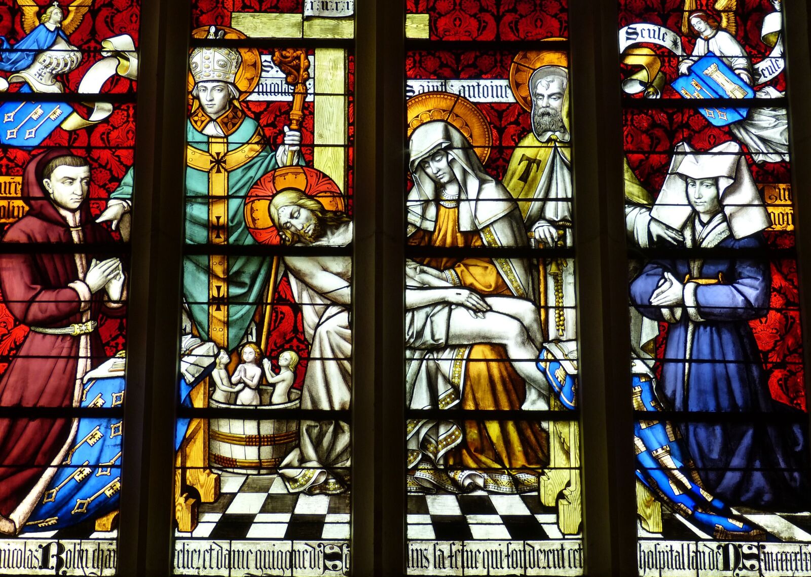 Panasonic Lumix DMC-FZ150 sample photo. Window, church window, church photography