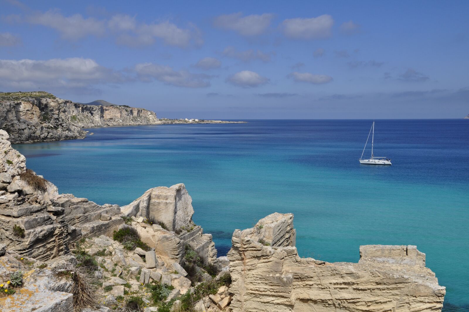 Nikon D5000 sample photo. Sea, sicily, favignana photography