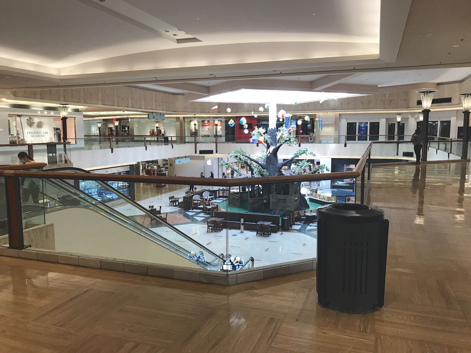 iPhone 7 Plus back dual camera 3.99mm f/1.8 sample photo. Shopping mall, empty mall photography