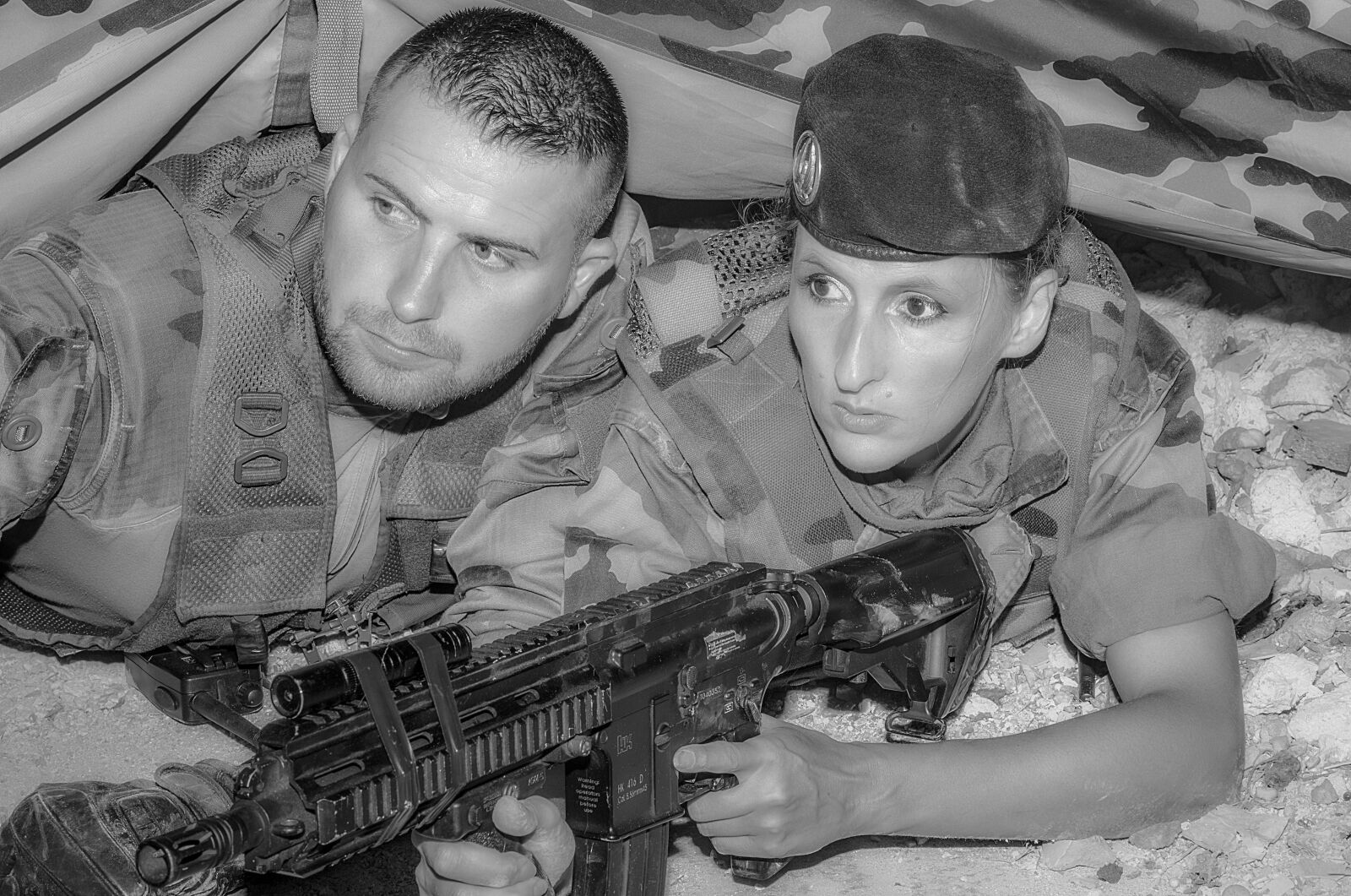 Canon EOS 5D Mark III sample photo. Team, military, training photography