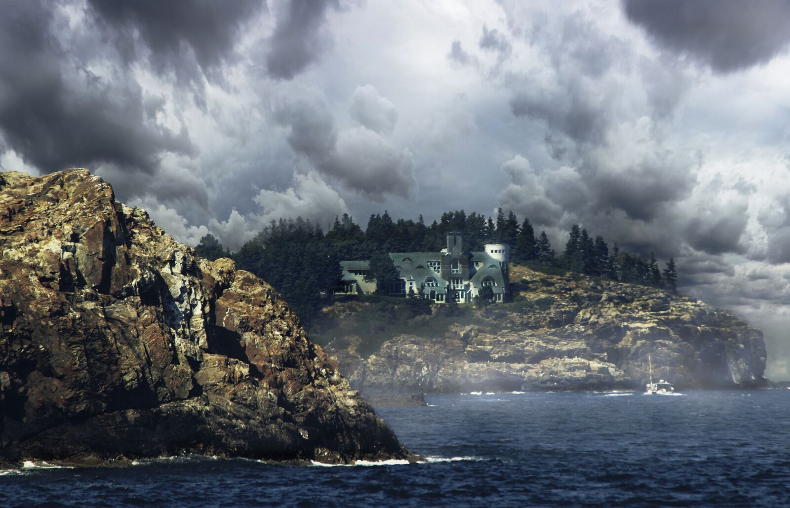 Canon EOS 7D sample photo. Ocean, house, home photography