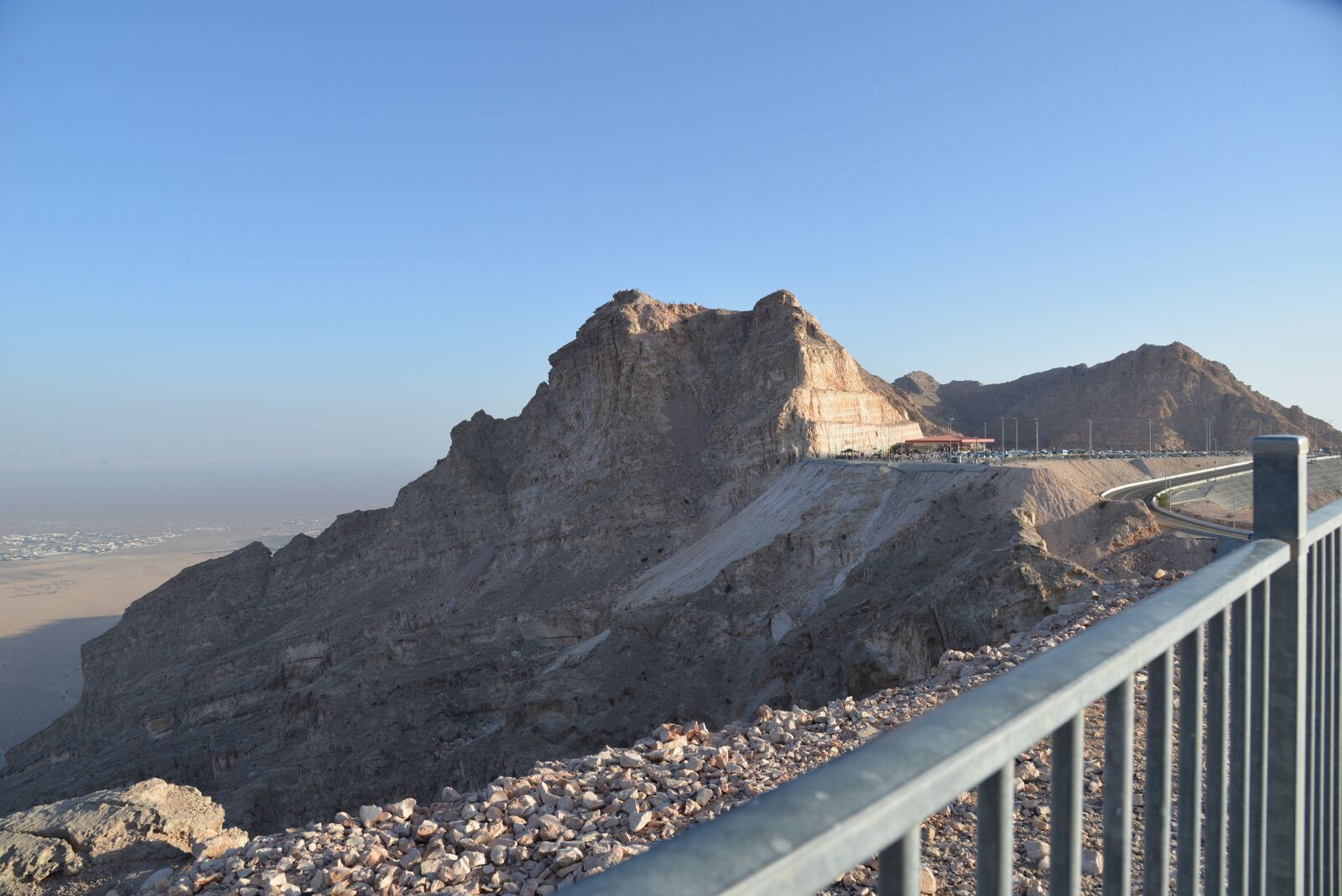 Nikon D600 sample photo. Al ain, mountain, rail photography