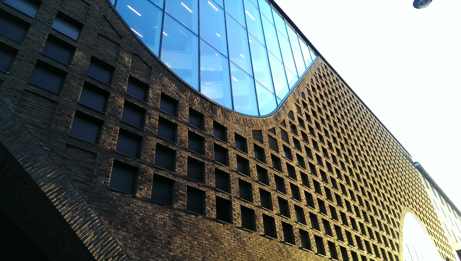 HTC ONE sample photo. Architecture, building, glass, perspective photography