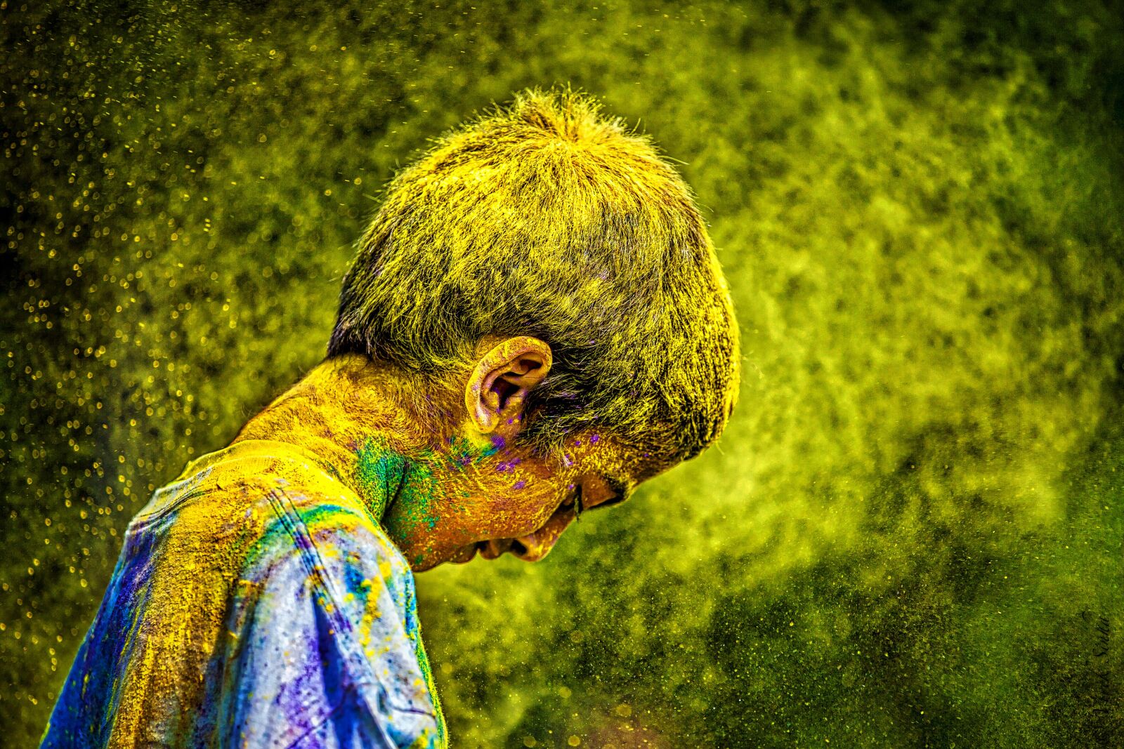 Canon EOS 5D Mark II sample photo. Color, child colorful, child photography