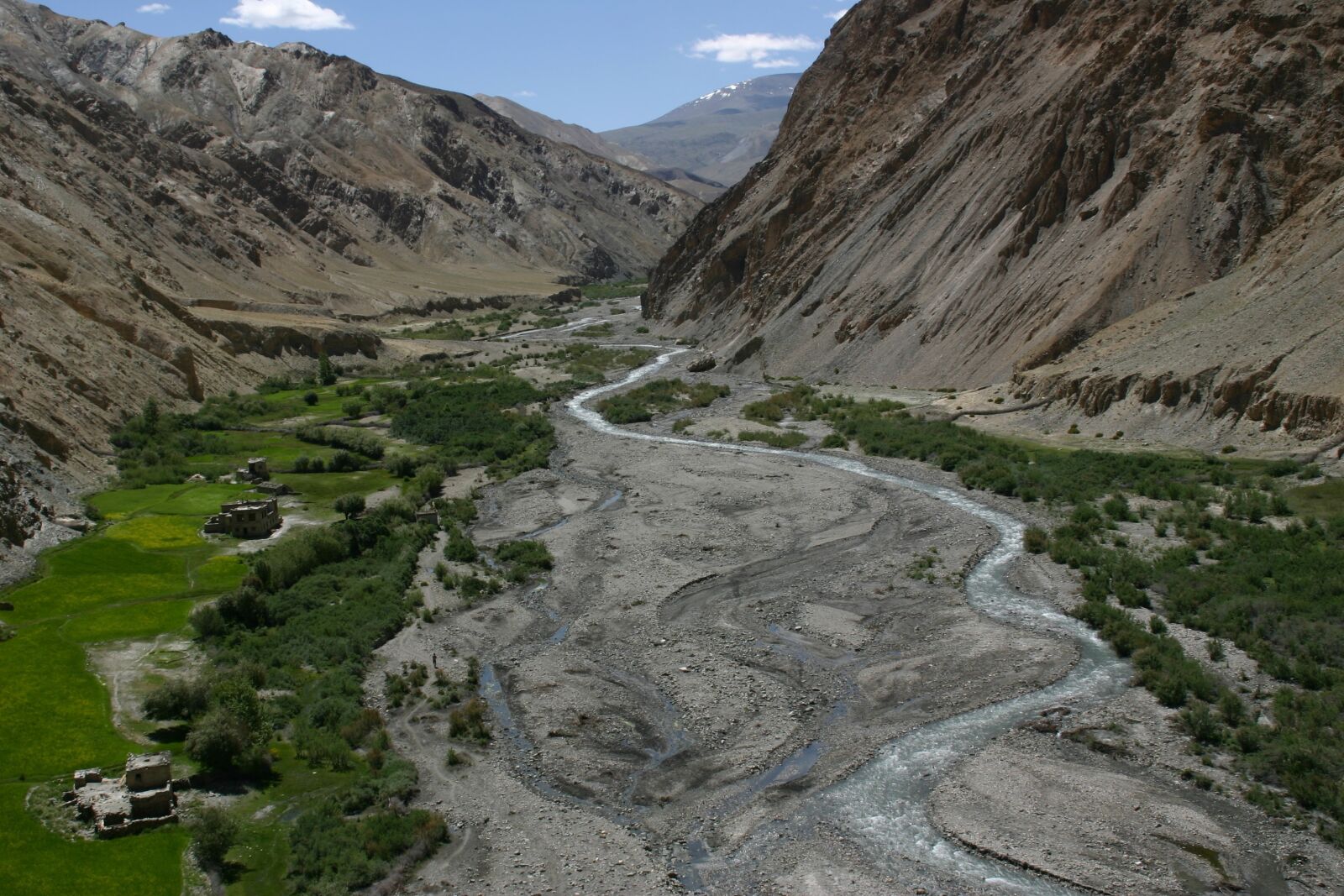 Canon EOS 300D (EOS Digital Rebel / EOS Kiss Digital) sample photo. Valley, river, ladakh photography