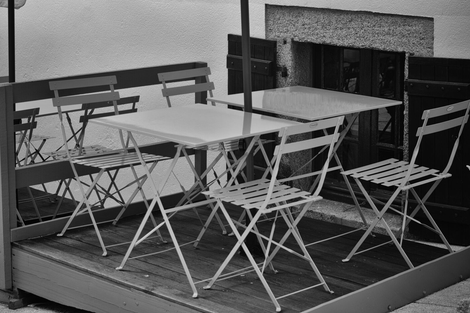 Nikon D5200 sample photo. Cafe, chaises, les, tables photography