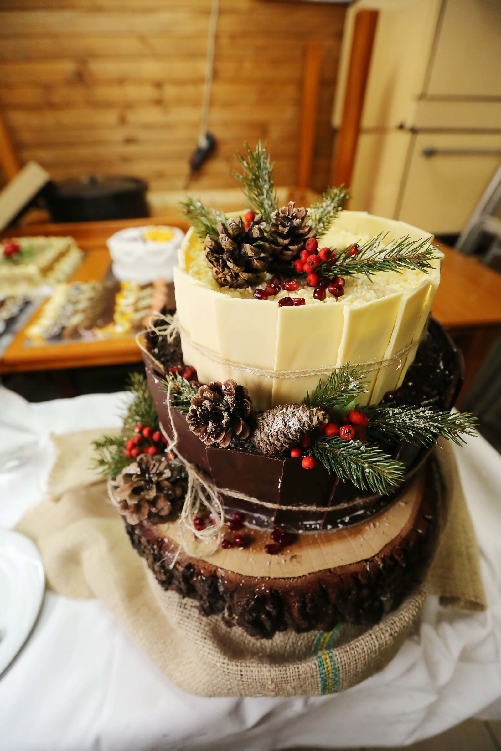 Canon EF 16-35mm F2.8L II USM sample photo. Decorative, cakes, christmas, celebration photography