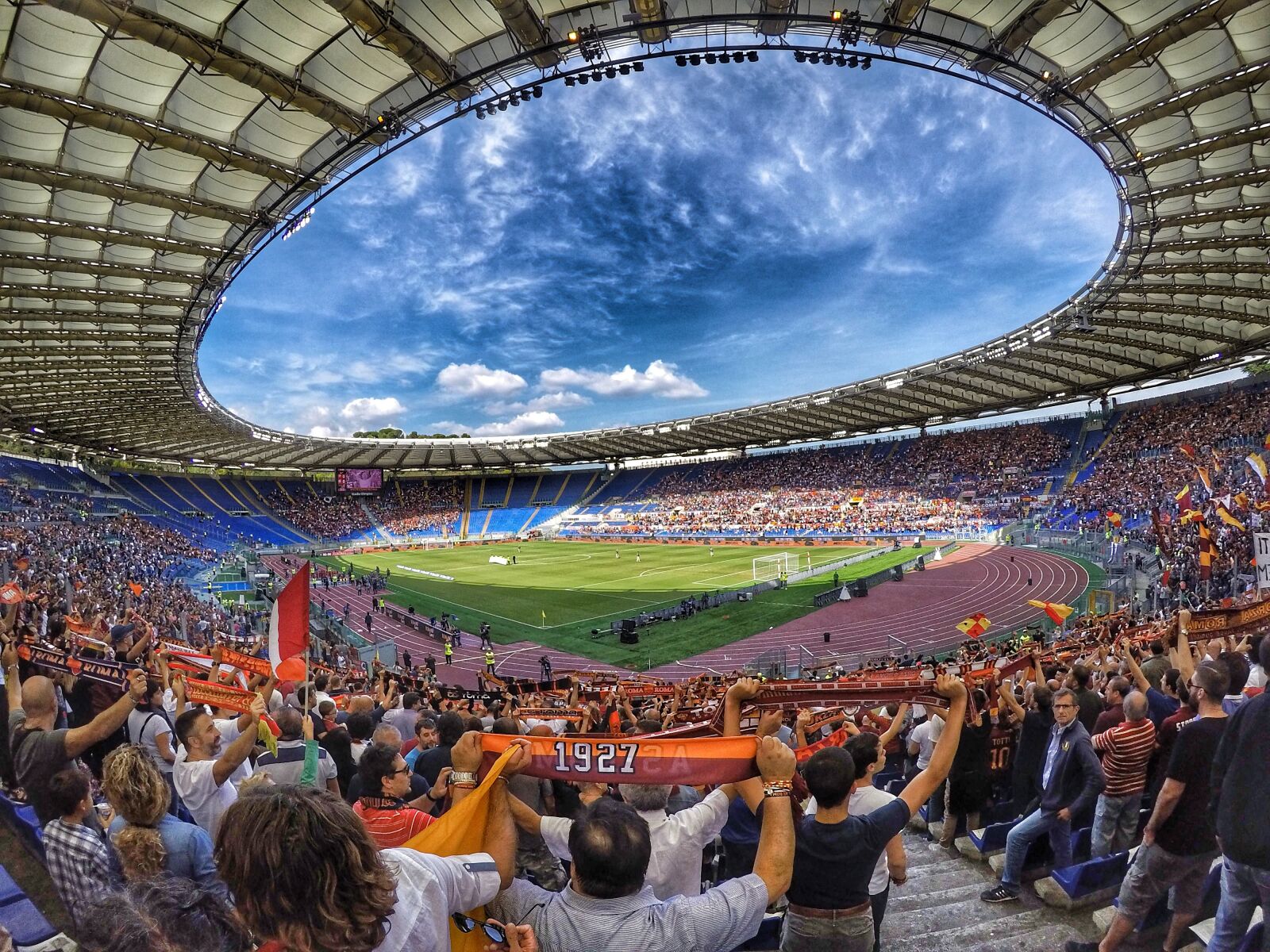GoPro HERO4 Silver sample photo. Stadium, football, turf photography