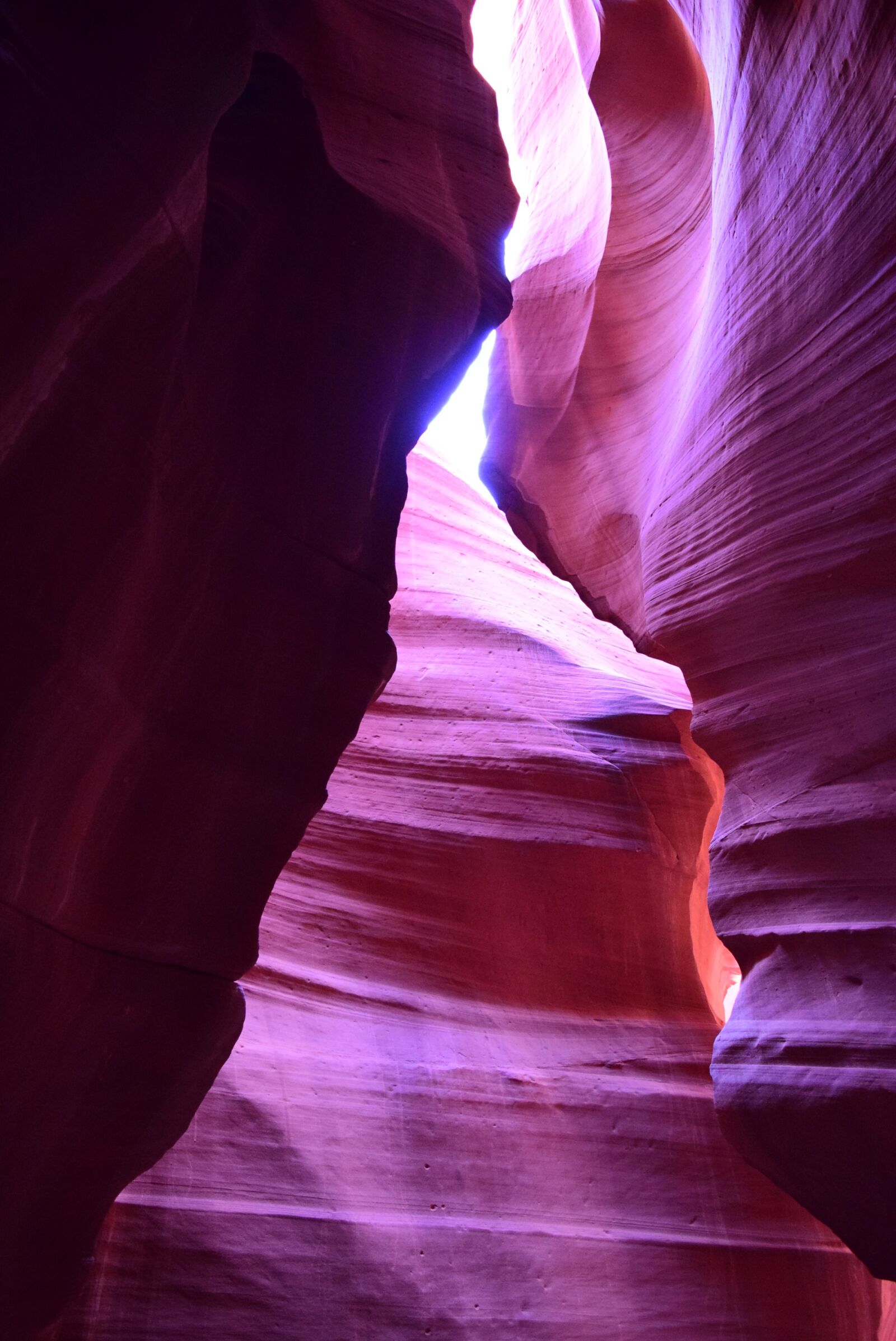 Nikon D3300 sample photo. Light, gap, antelope canyon photography