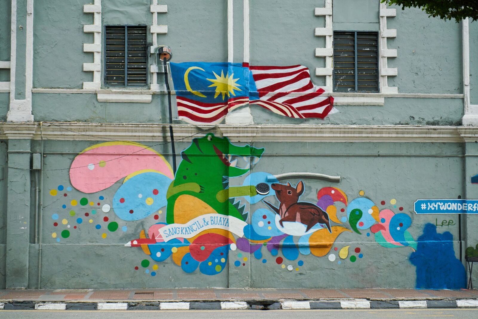 Sony a7R II sample photo. Graffiti, wall, malaysia photography