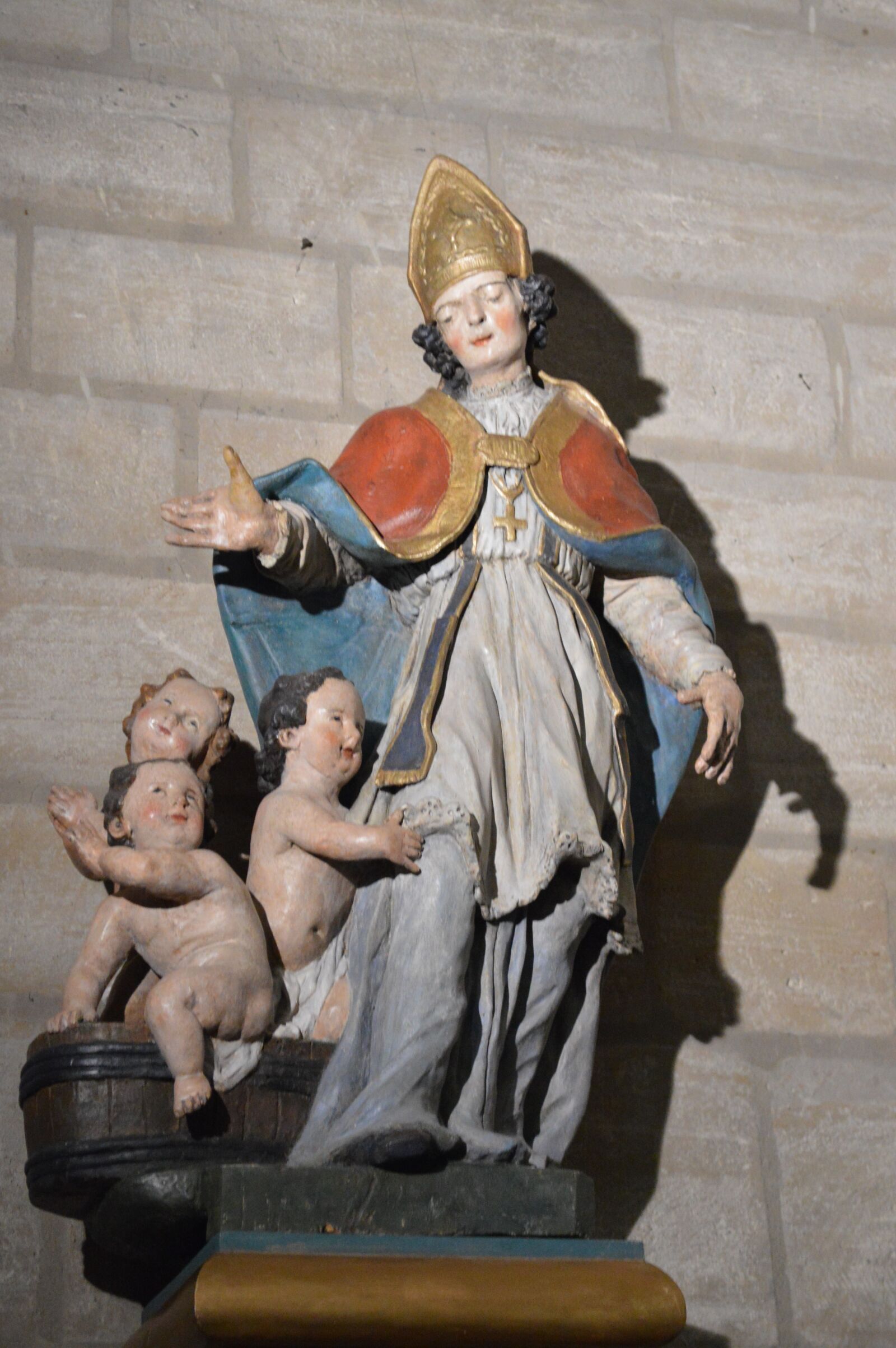 Nikon D3200 sample photo. Statue, saint, nicolas photography