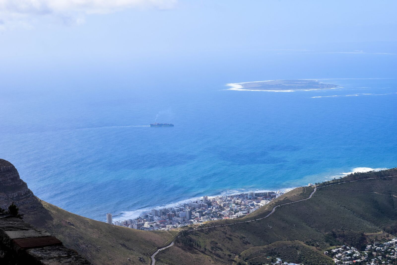 Nikon D5500 sample photo. Table mountain, south africa photography