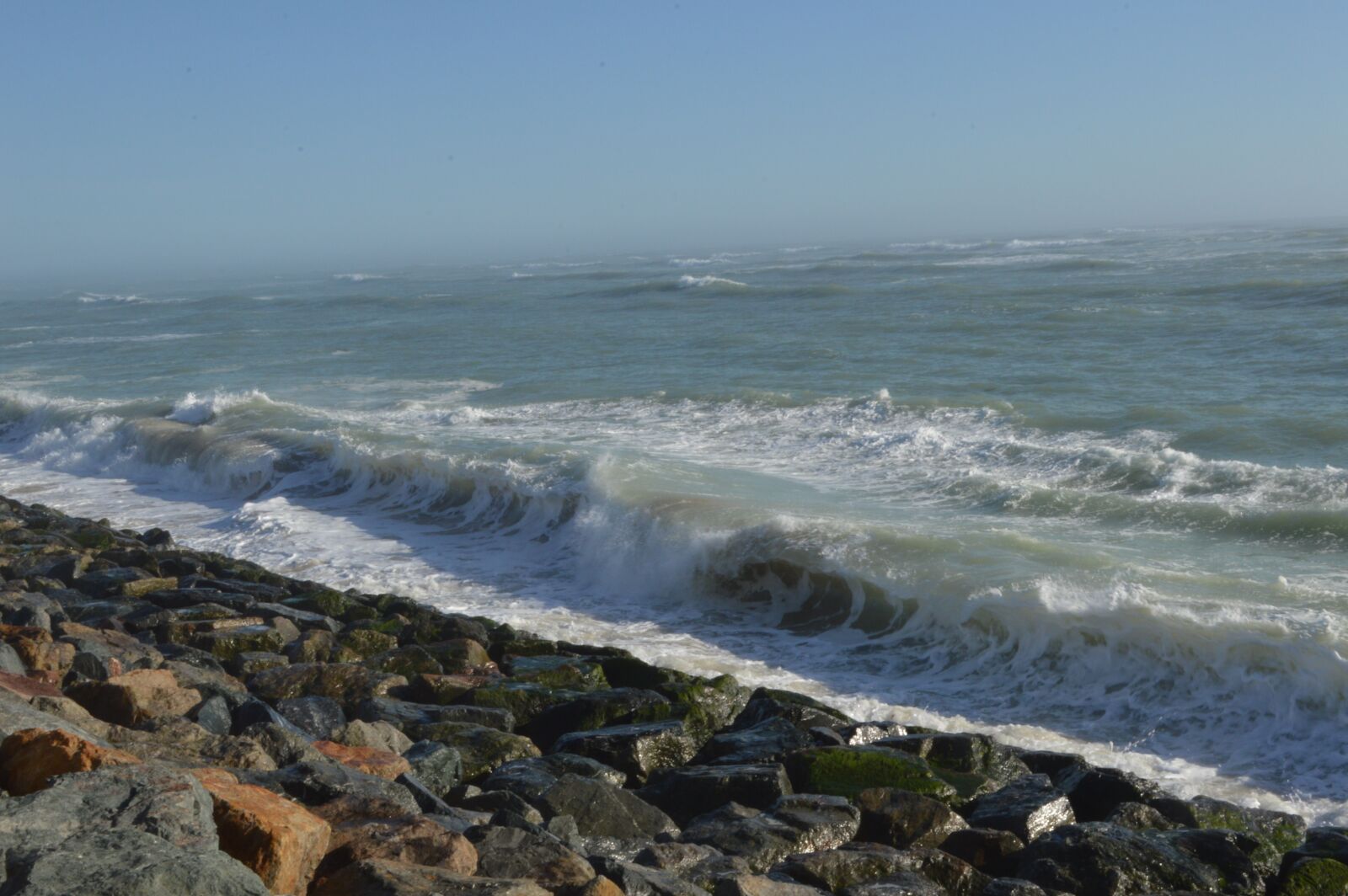 Nikon D3200 sample photo. Atlantic, current, ile de photography