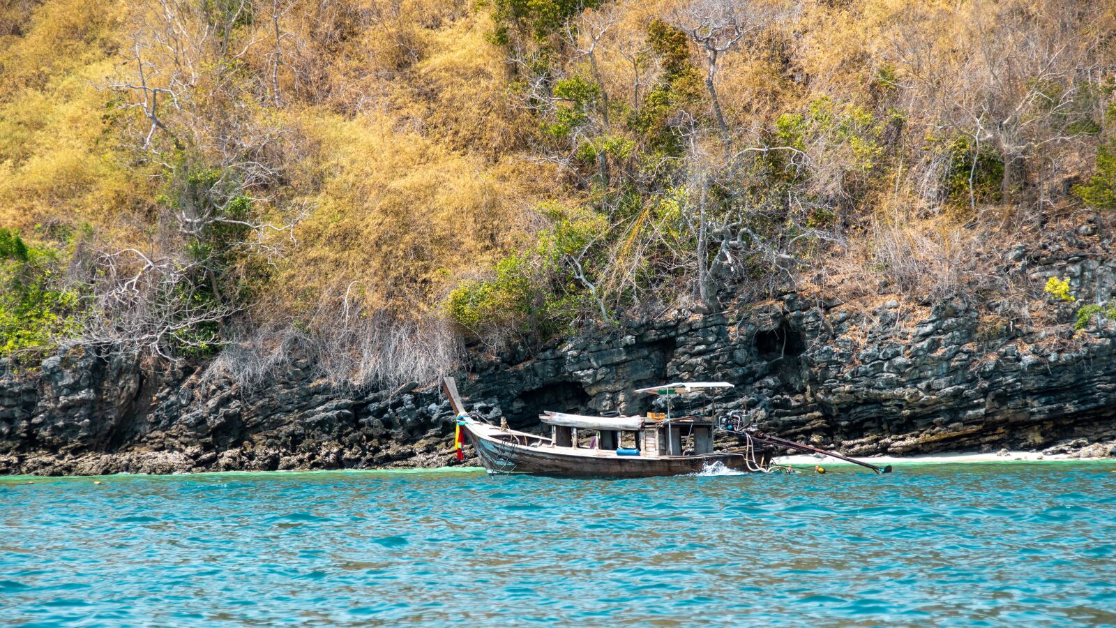 Nikon D5600 sample photo. Thailand, boat, sea photography