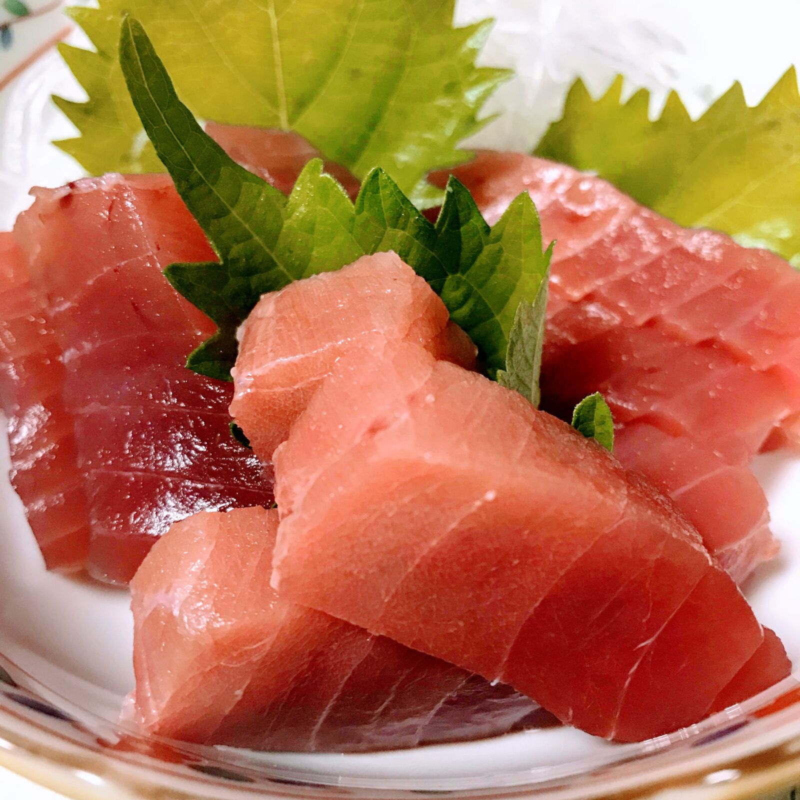 iPhone 7 Plus back dual camera 3.99mm f/1.8 sample photo. Sashimi, tuna, fish photography