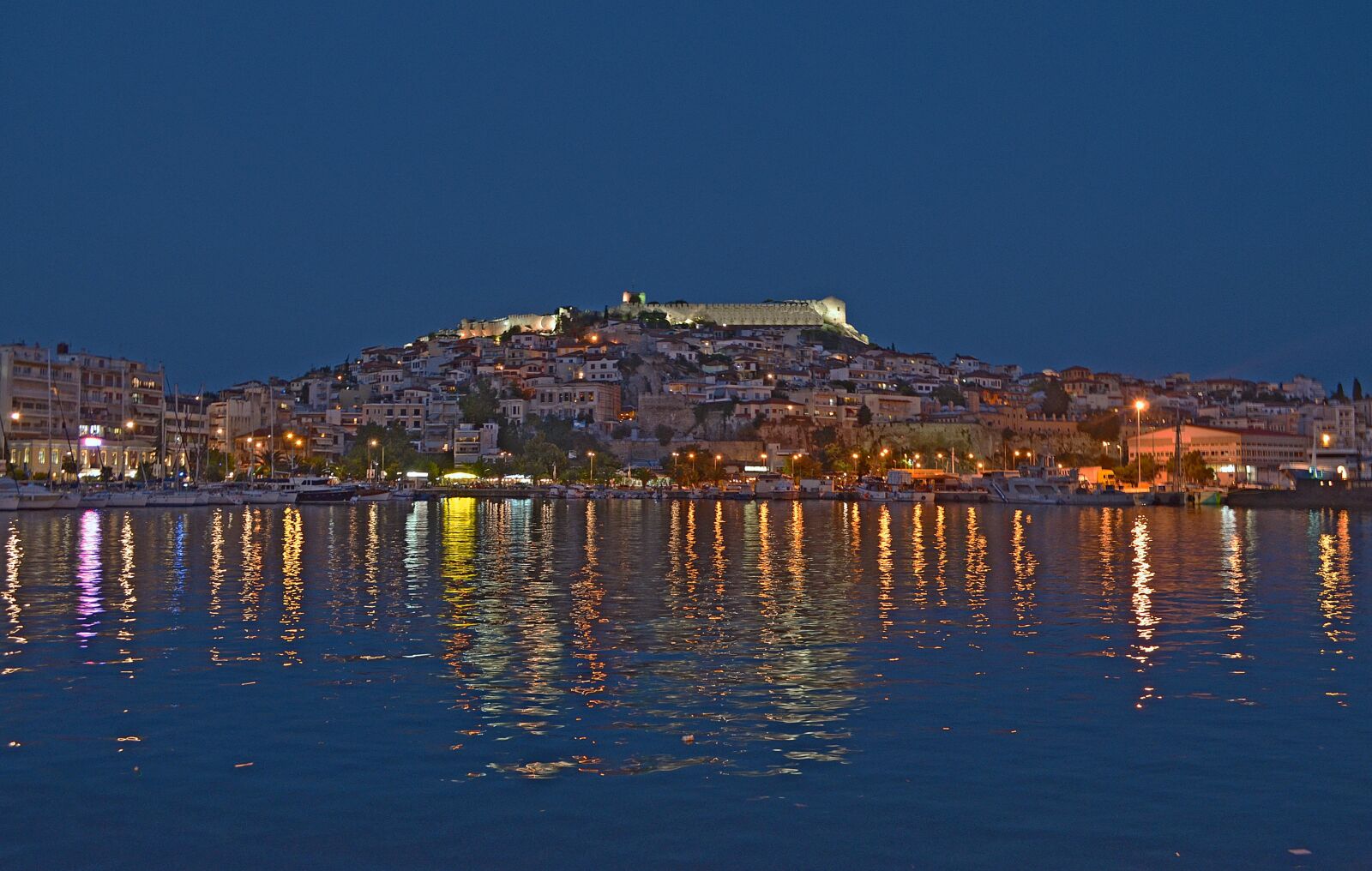 Nikon D5100 sample photo. Kavala, city, seaside photography
