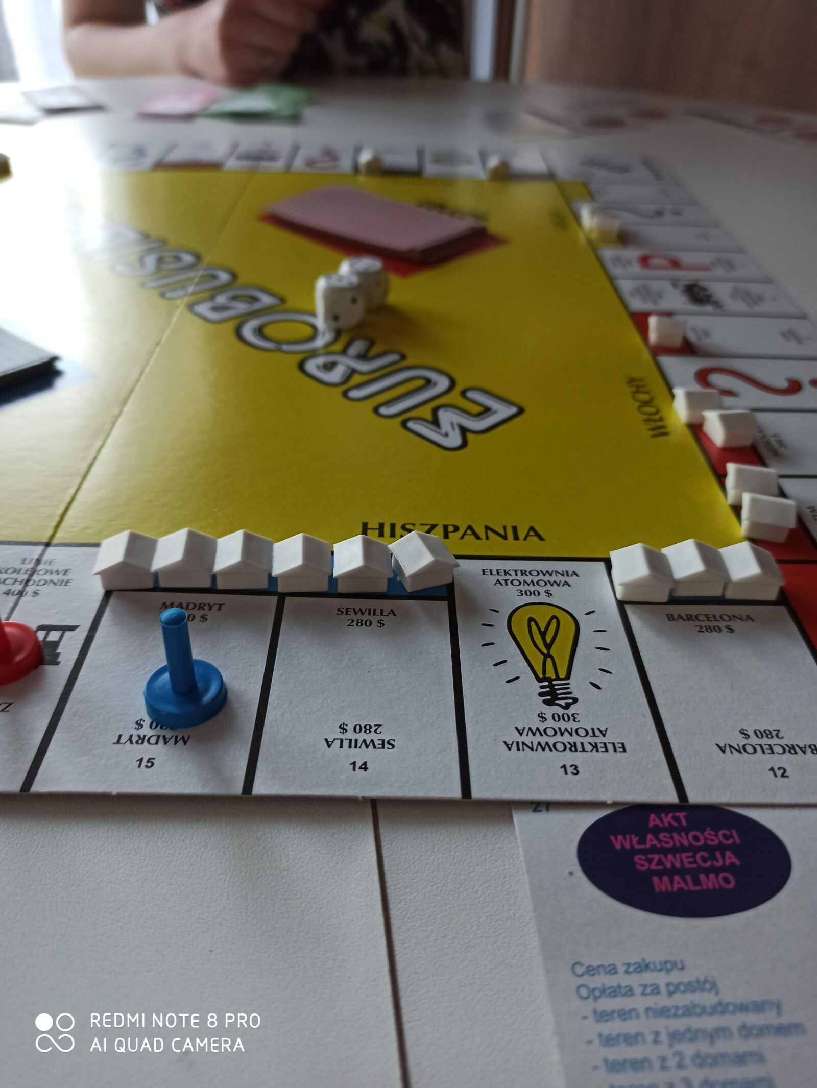 Xiaomi Redmi Note 8 Pro sample photo. Eurobiznes, team game, board photography